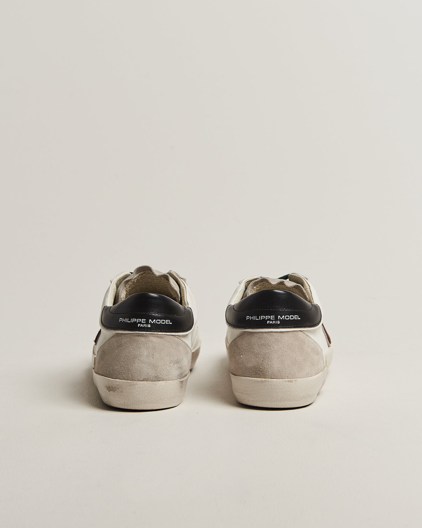 Men | Sneakers | Philippe Model | PRSX Low Top Suede Sneaker White/Black