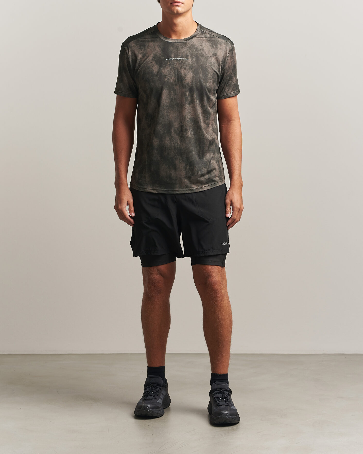 Men | T-Shirts | DOXA | Rerun Short Sleeve T-Shirt Taupe