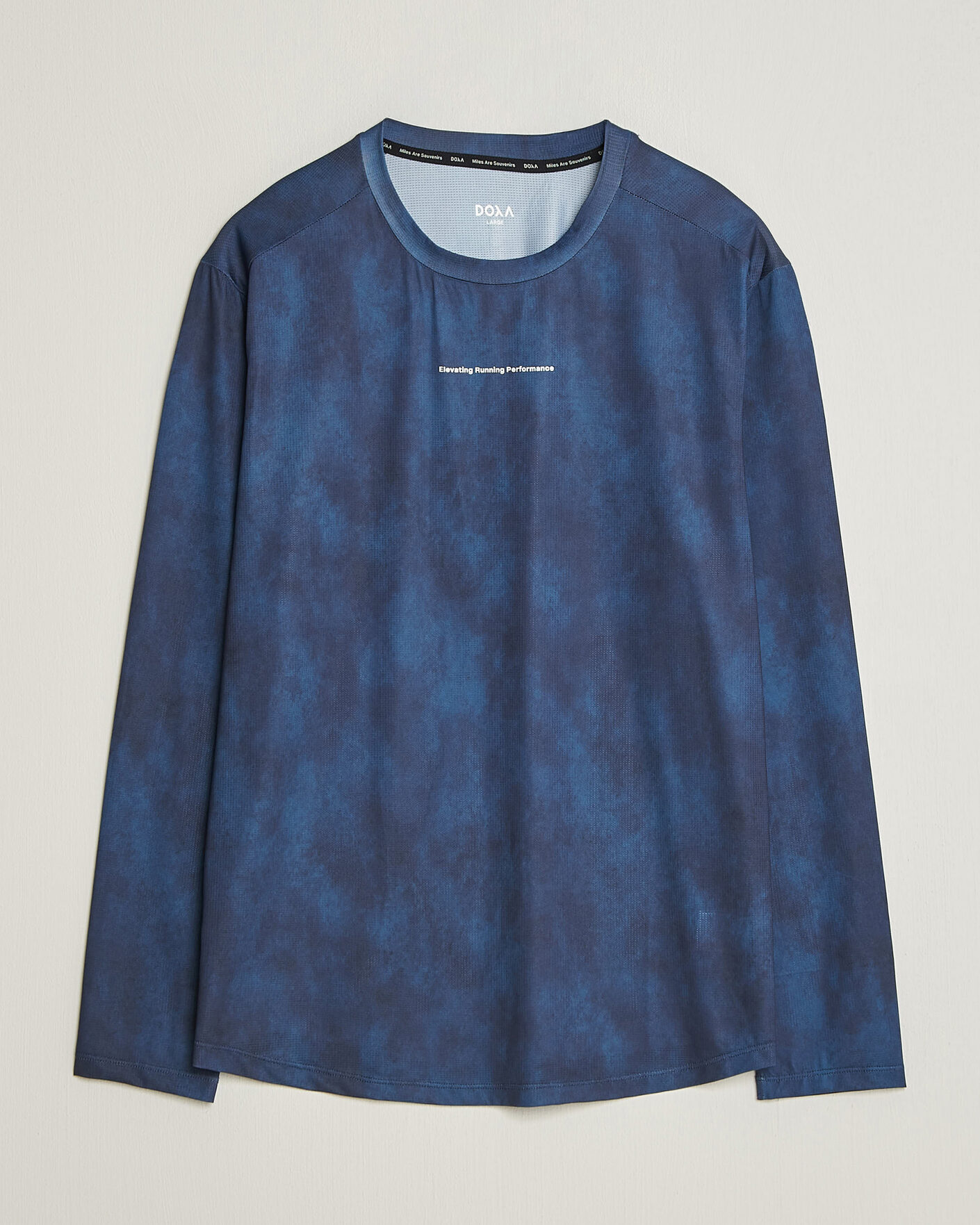 Men | T-Shirts | DOXA | Rerun Long Sleeve T-Shirt Indigo