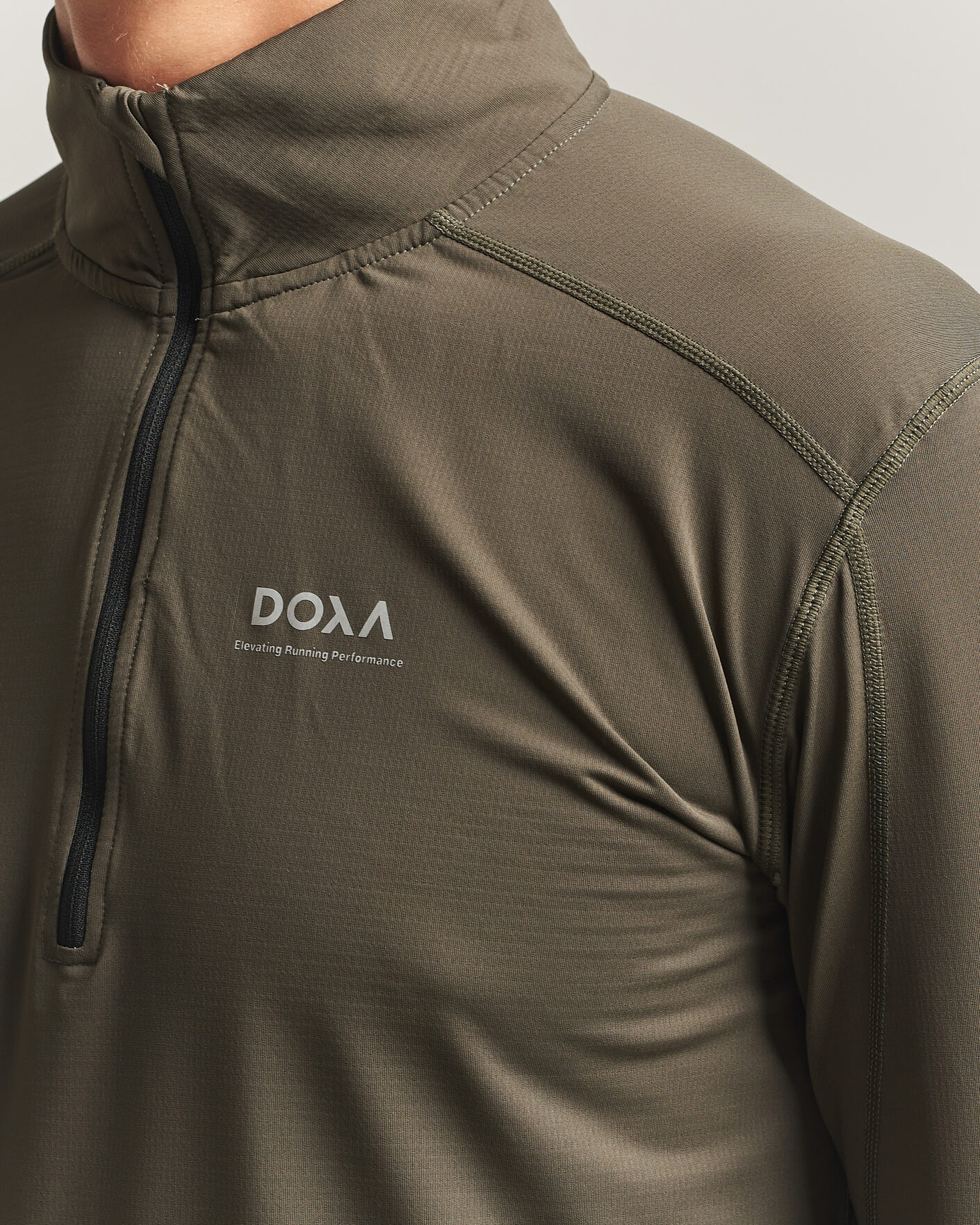 Men | Sweaters & Knitwear | DOXA | Thermal Half Zip Terra