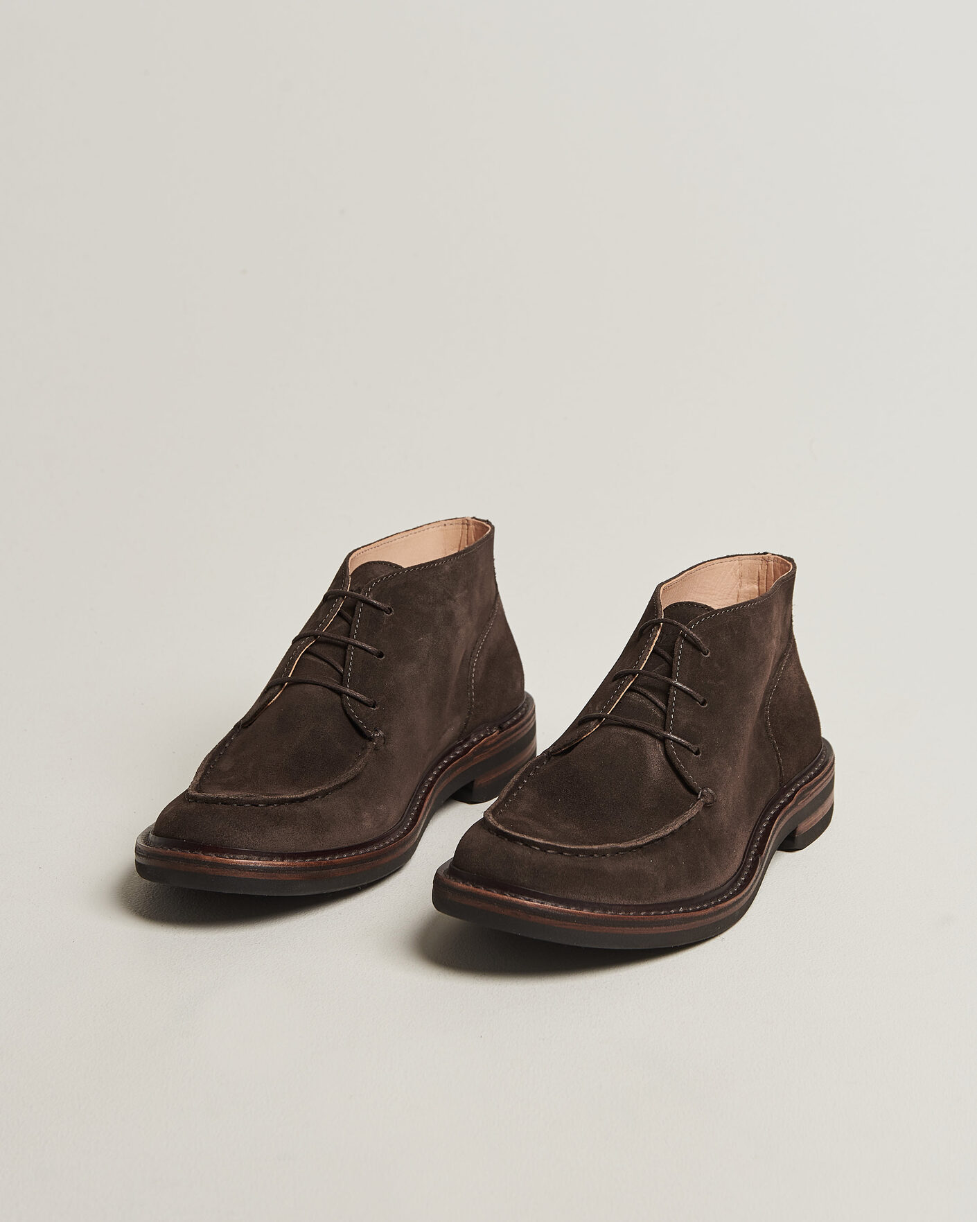 Men | Boots | Astorflex | Deukeflex Dainite Chukka Boot Dark Brown Suede
