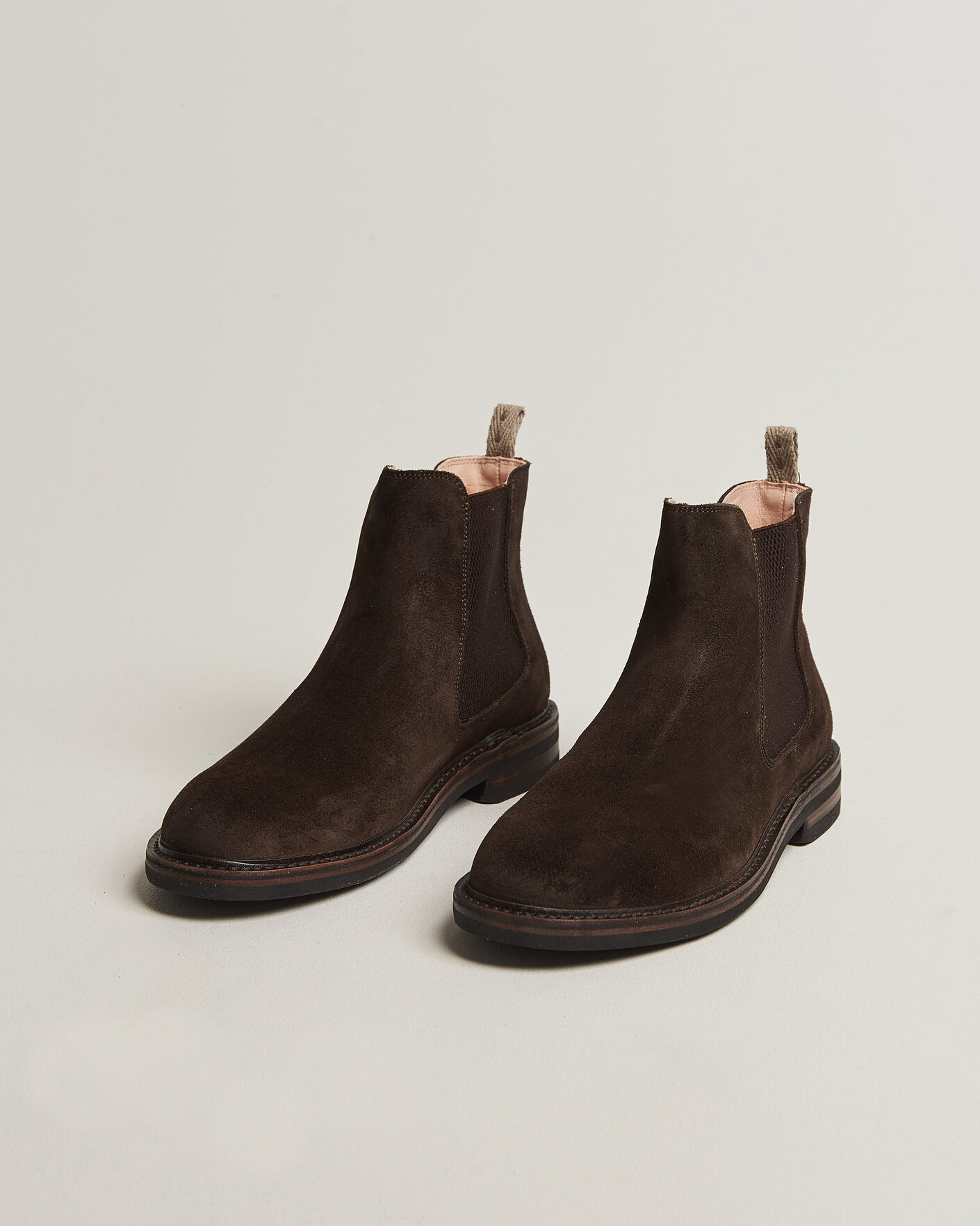 Men | Boots | Astorflex | Kudoflex Dainite Chelsea Boot Dark Brown Suede