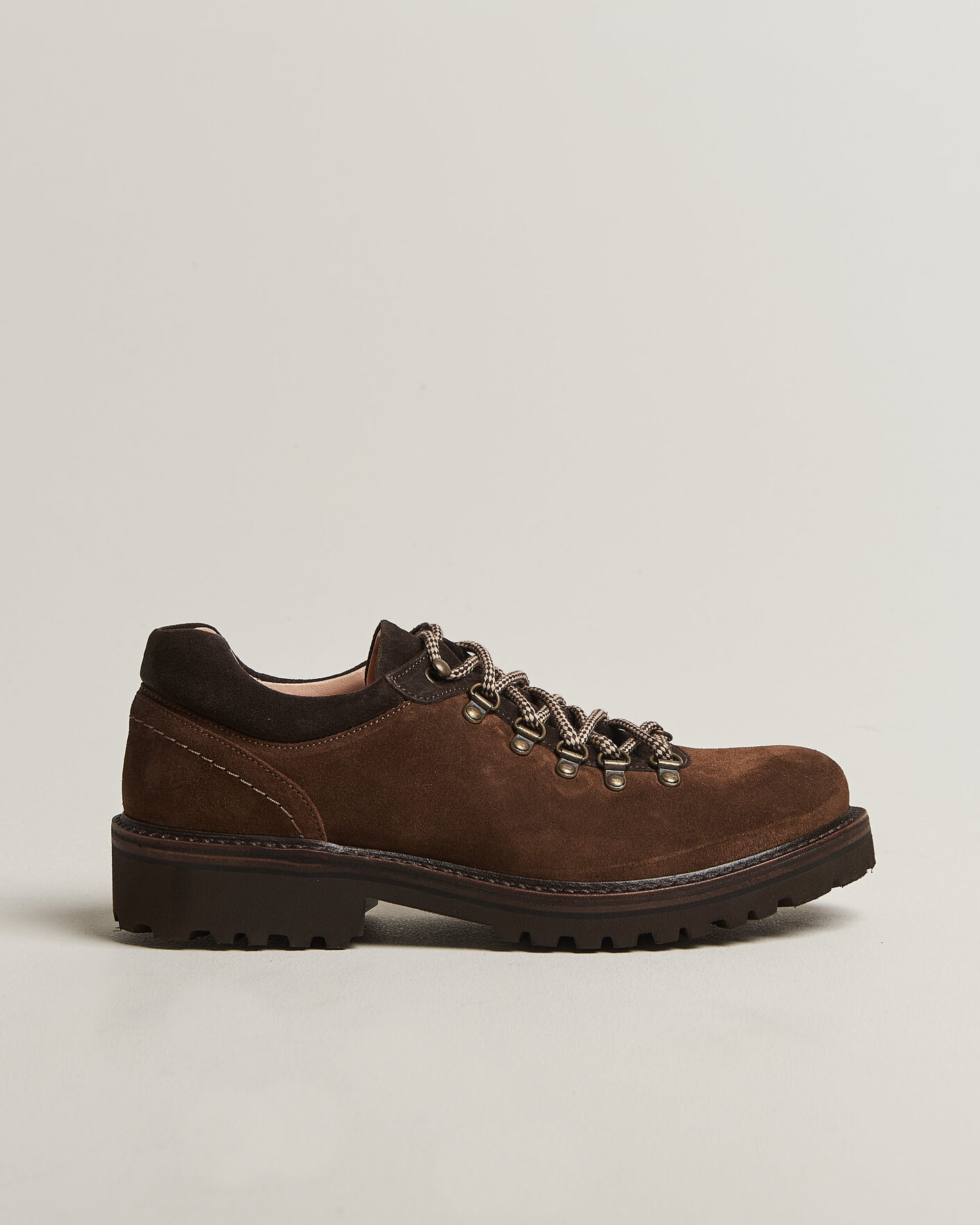 Men | Boots | Astorflex | Forflex Low Mountain Shoe Dark Khaki Suede