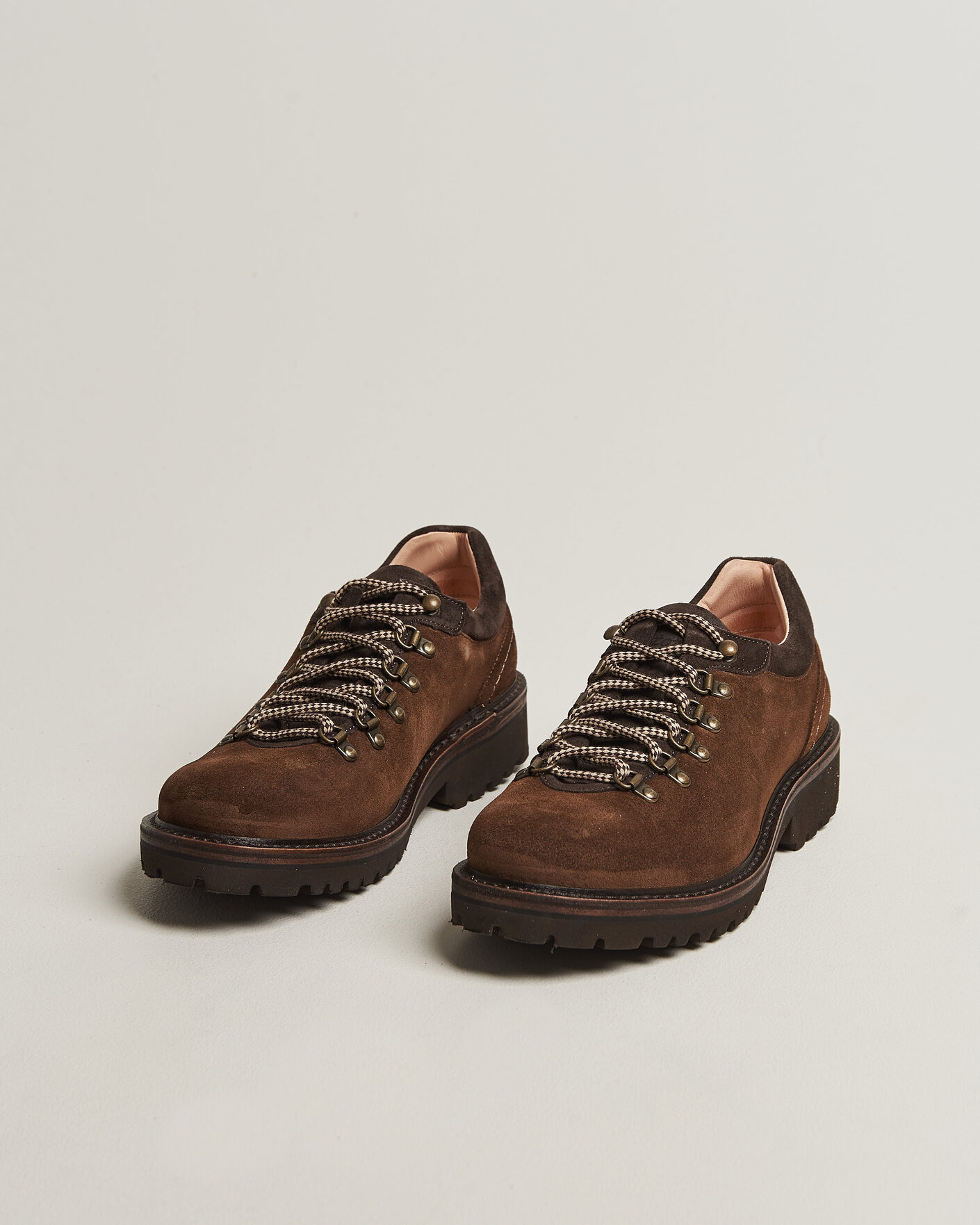 Men | Boots | Astorflex | Forflex Low Mountain Shoe Dark Khaki Suede
