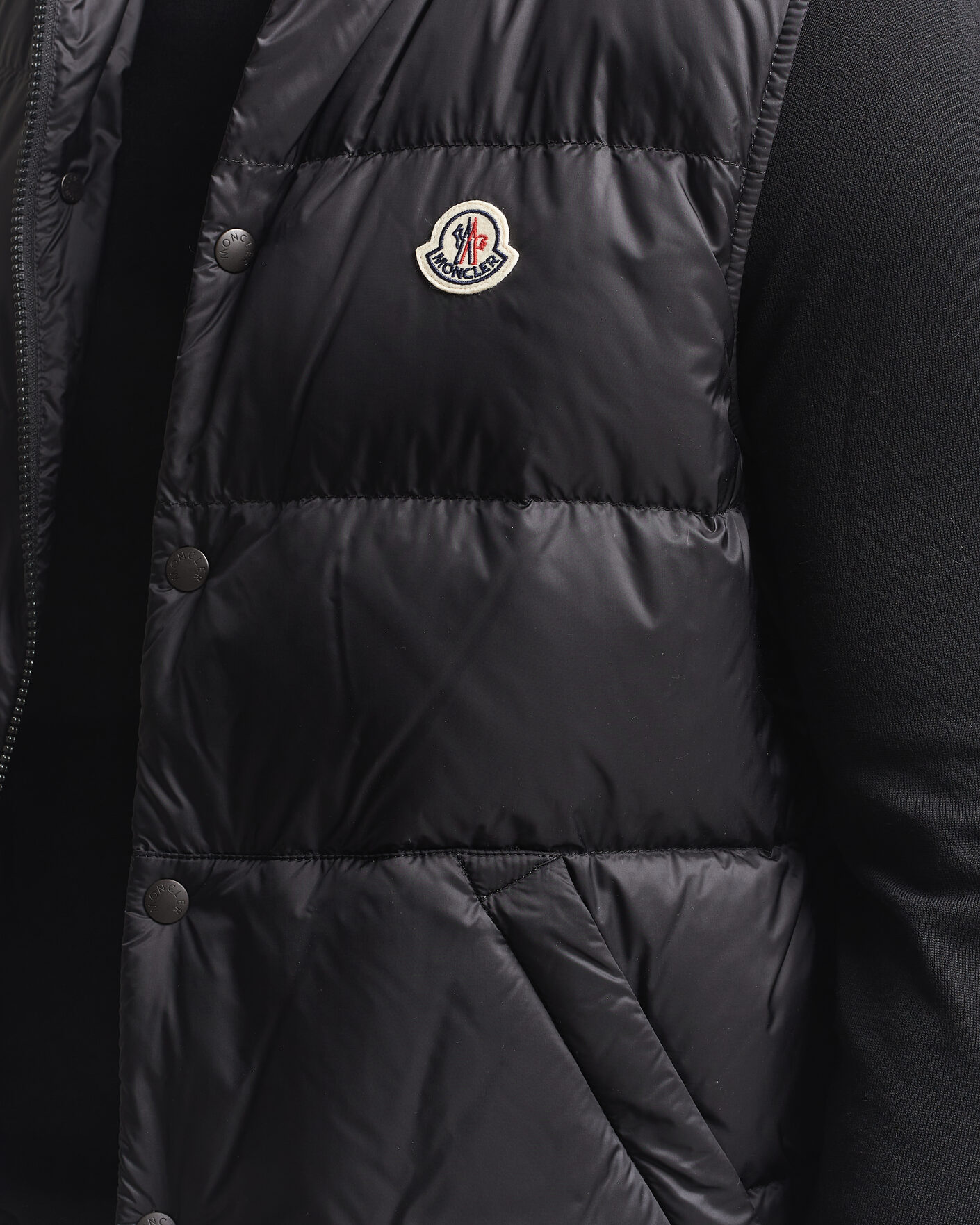 Men | Gilets | Moncler | Tuquerouye Down Vest Black