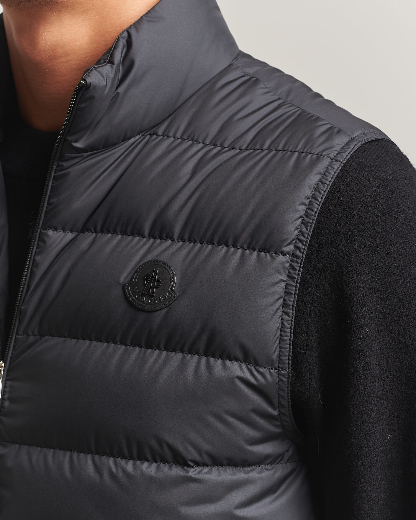 Men | Gilets | Moncler | Treompan Down Vest Black