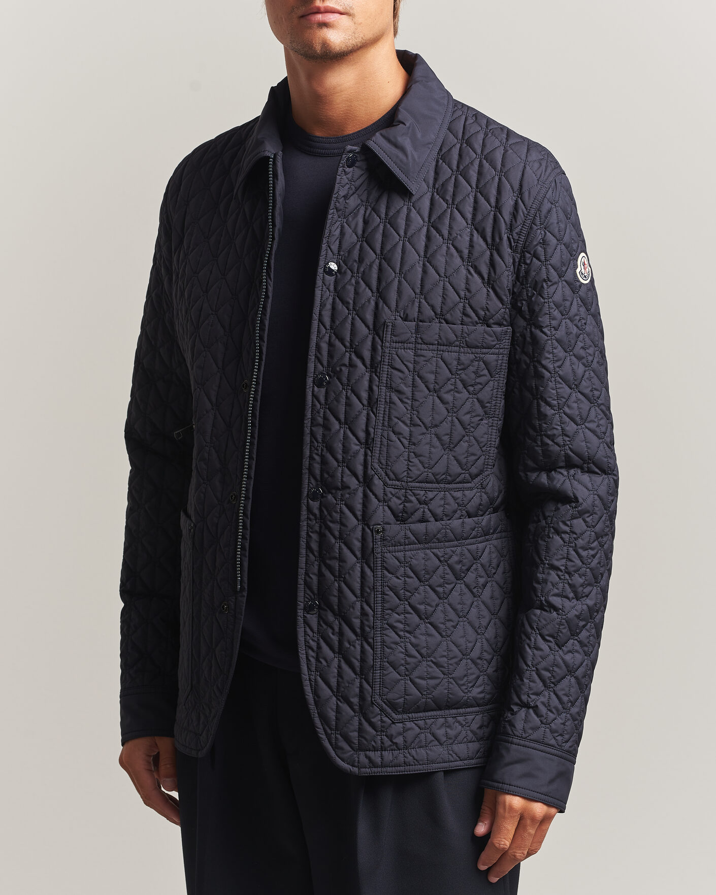 Men | Coats & Jackets | Moncler | Theoline Jacket Navy