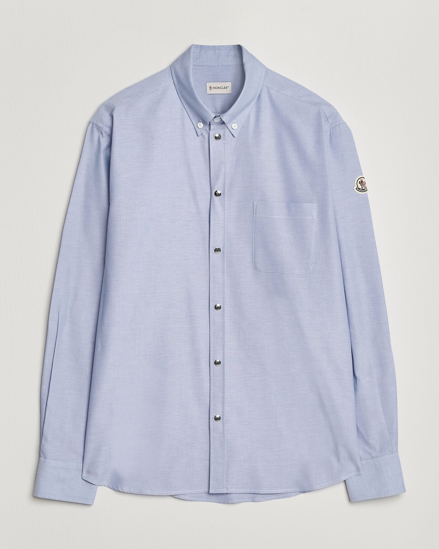 Men | Shirts | Moncler | Popeline Shirt Light Blue