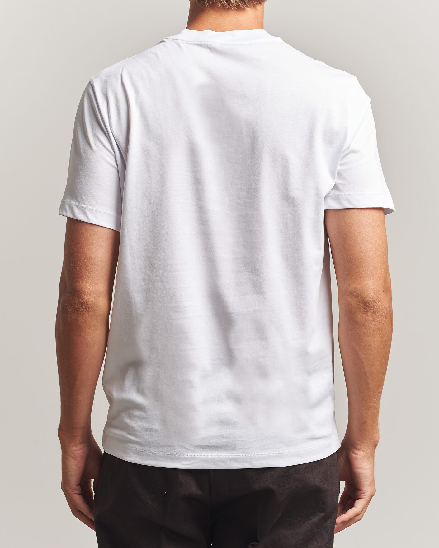 Men | T-Shirts | Moncler | 3-Pack Logo T-Shirts Blue/Military/White