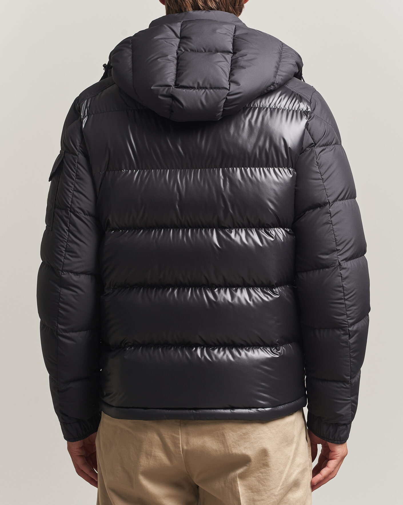 Men | Coats & Jackets | Moncler | Maya Bi-Material Jacket Black