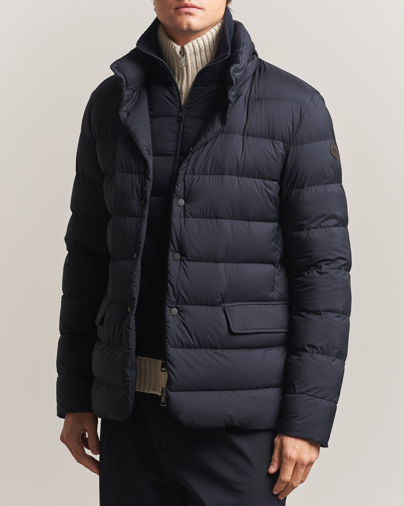 Men | Coats & Jackets | Moncler | Elarune Down Blazer Navy