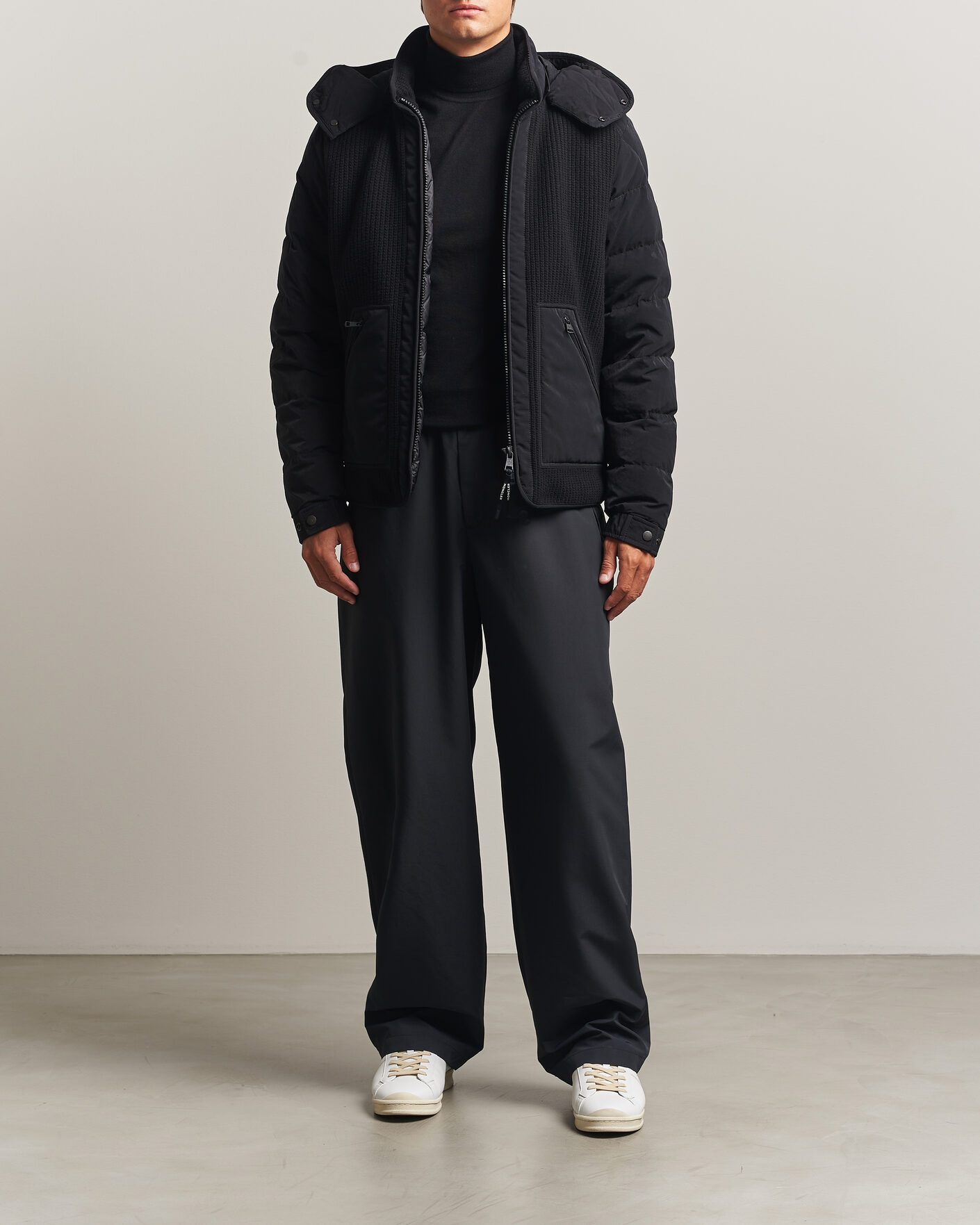 Men | Coats & Jackets | Moncler | Pelat Down Jacket Black