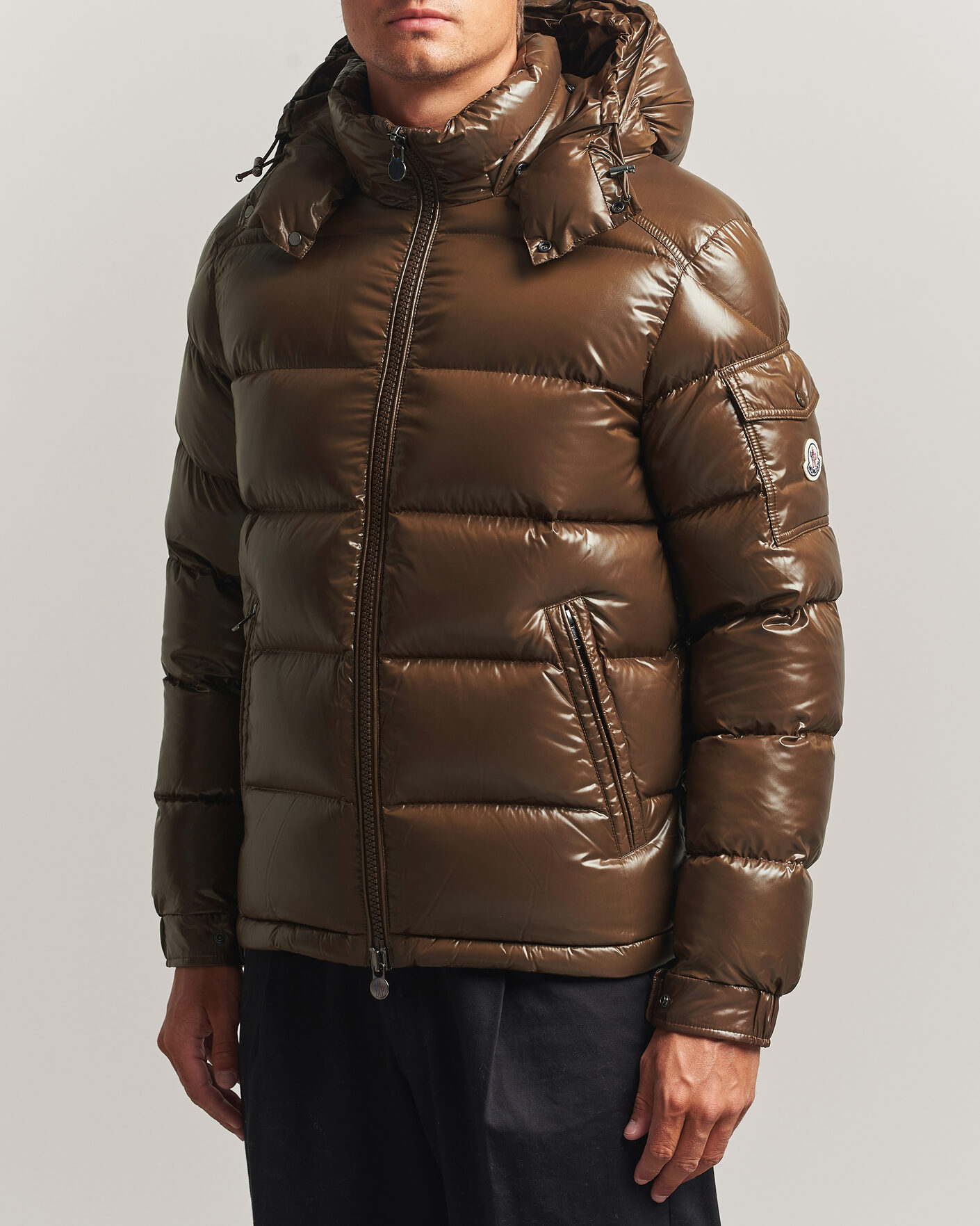 Men | Coats & Jackets | Moncler | Maya Jacket Brown