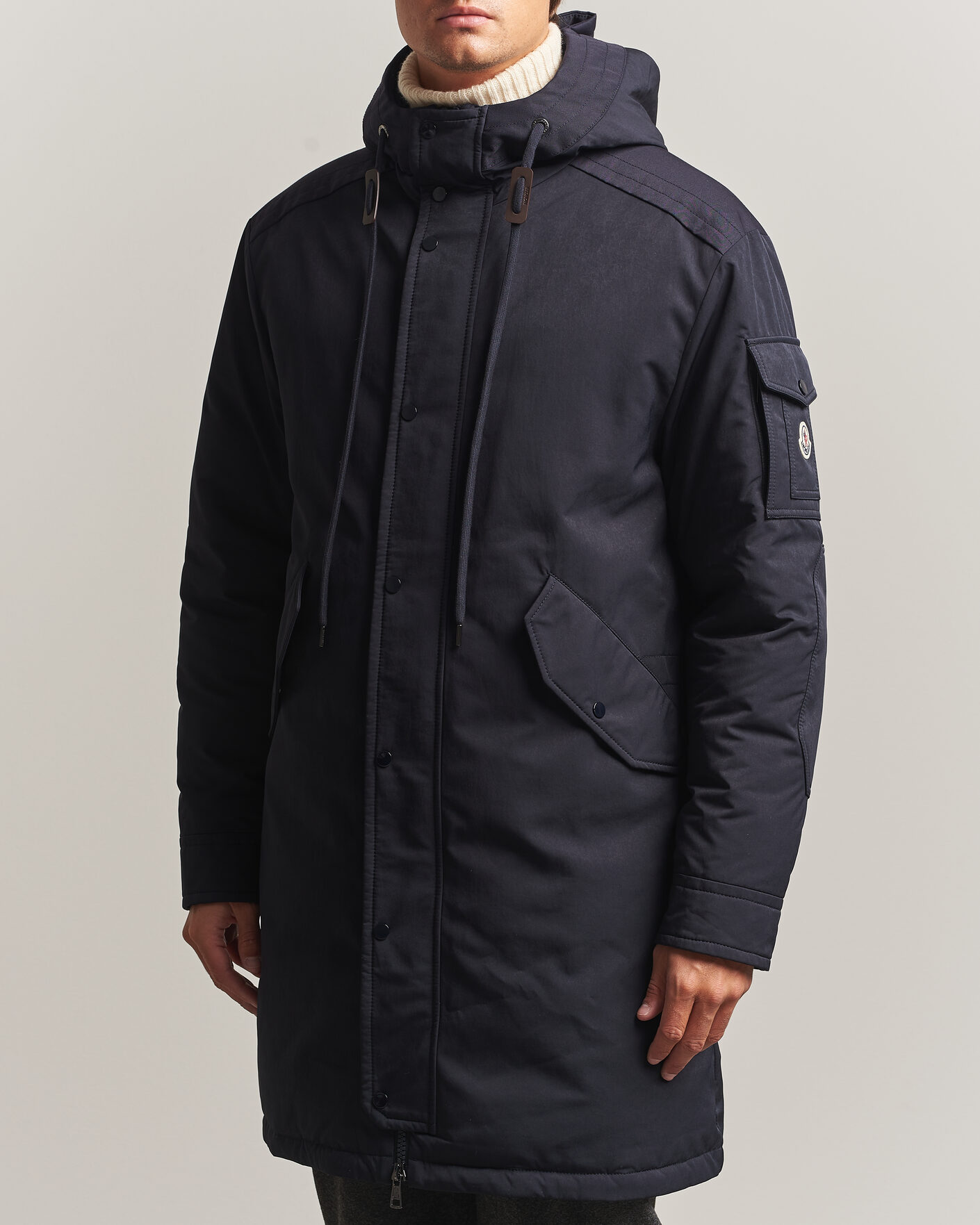 Men | Coats & Jackets | Moncler | Nahan Parka Navy