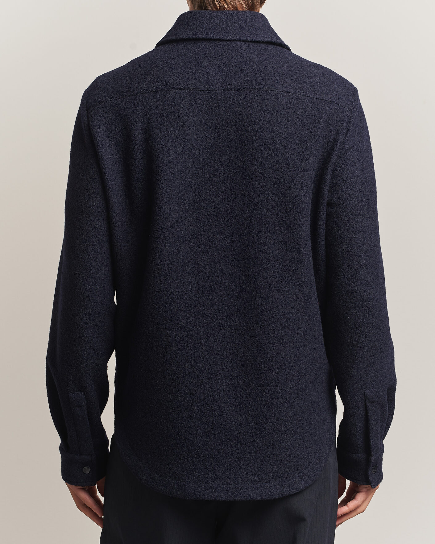Men | Shirts | Moncler | Zip Overshirt Navy