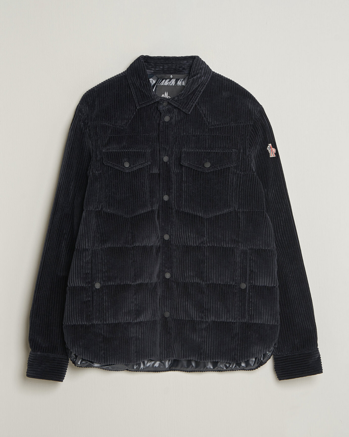 Men | Coats & Jackets | Moncler Grenoble | Gelt Corduroy Shirt Jacket Navy