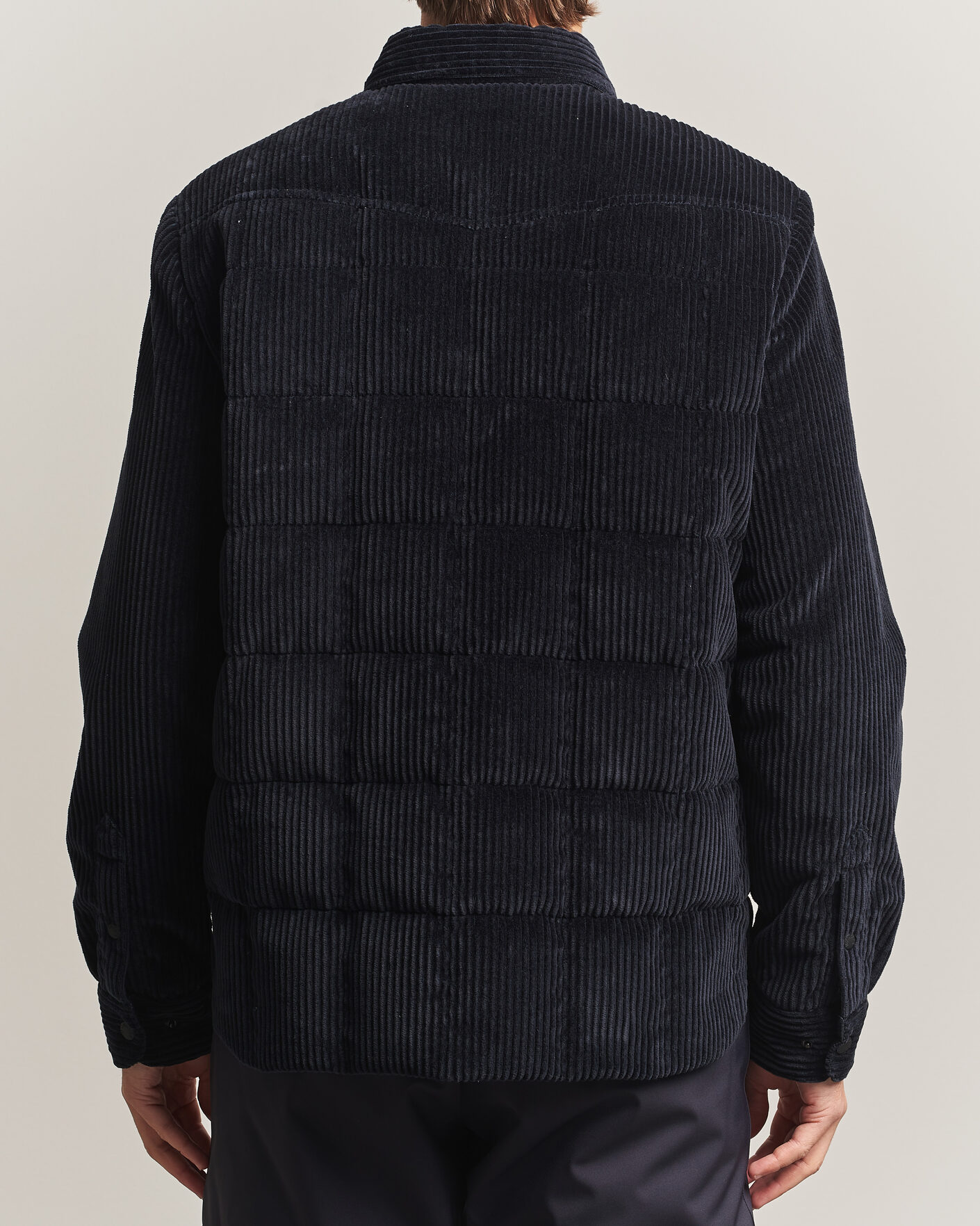 Men | Coats & Jackets | Moncler Grenoble | Gelt Corduroy Shirt Jacket Navy