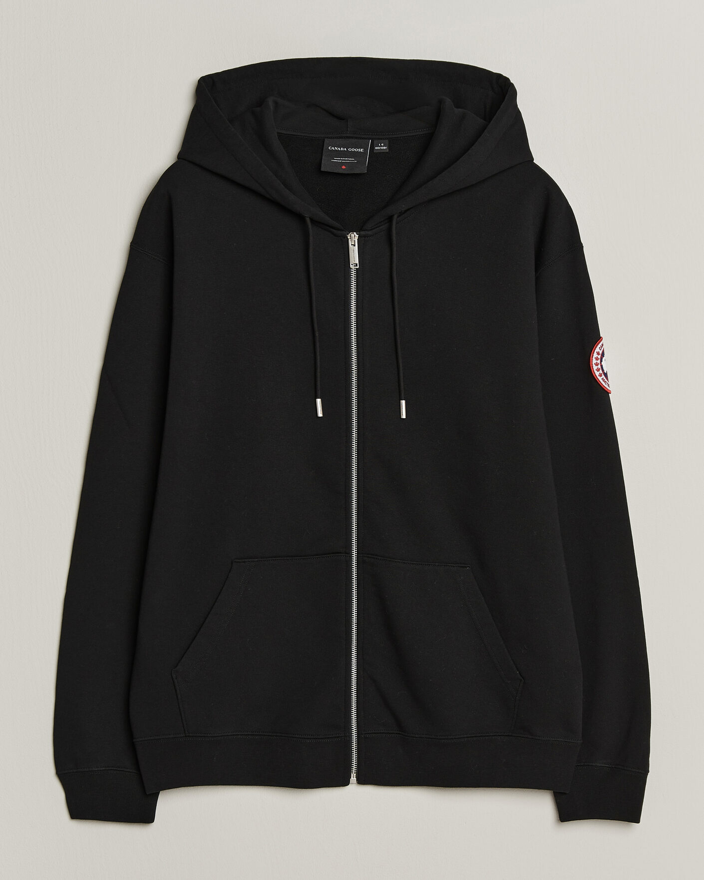 Men | Sweaters & Knitwear | Canada Goose | Loon Full Zip Hoodie Black