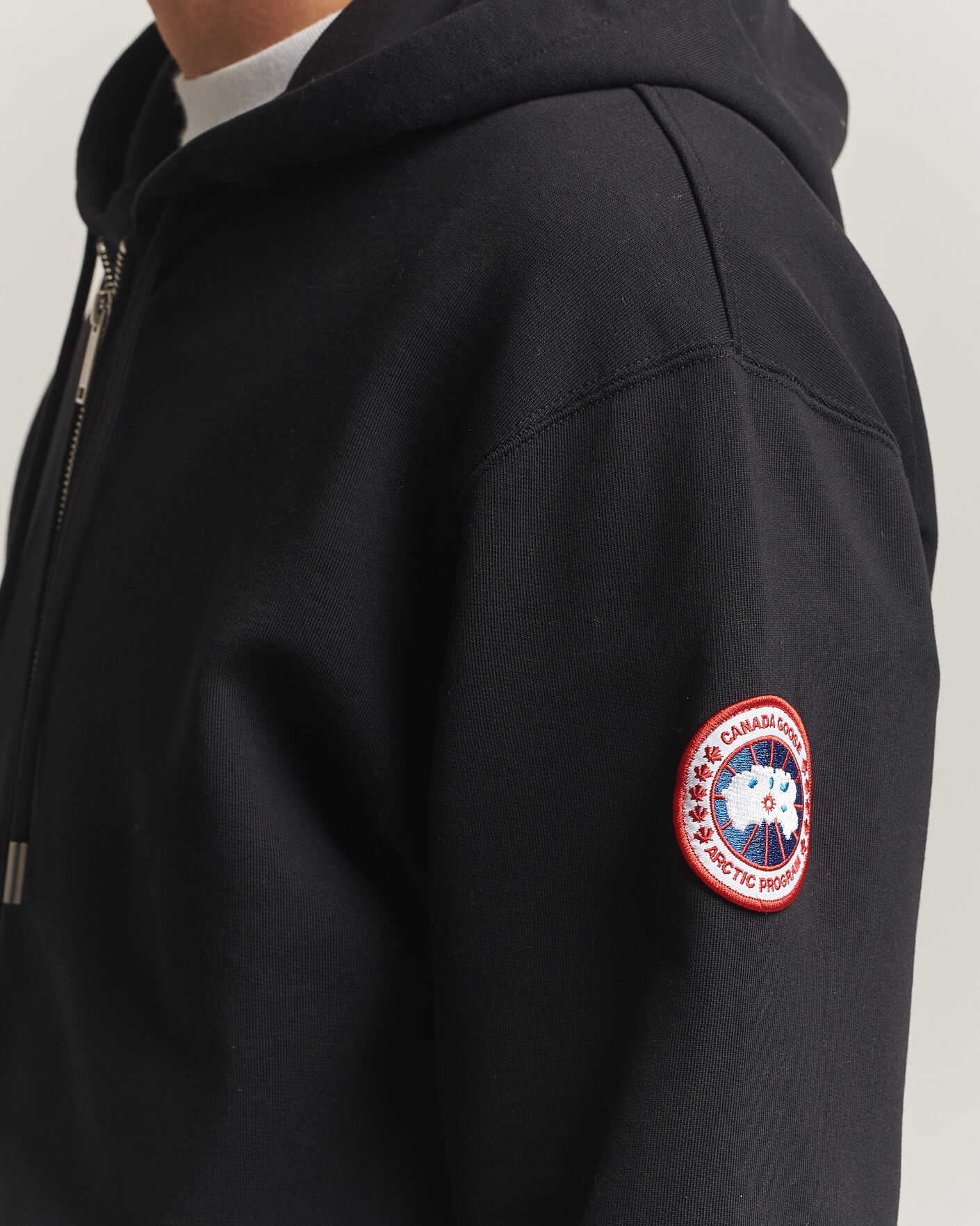 Men | Sweaters & Knitwear | Canada Goose | Loon Full Zip Hoodie Black