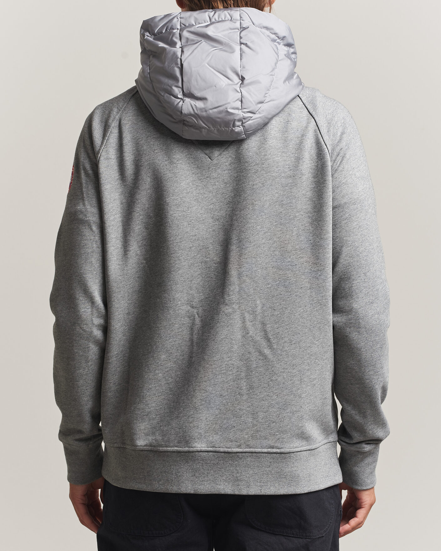 Men | Coats & Jackets | Canada Goose | Hybridge Huron Full Zip Hoody Stone Heather