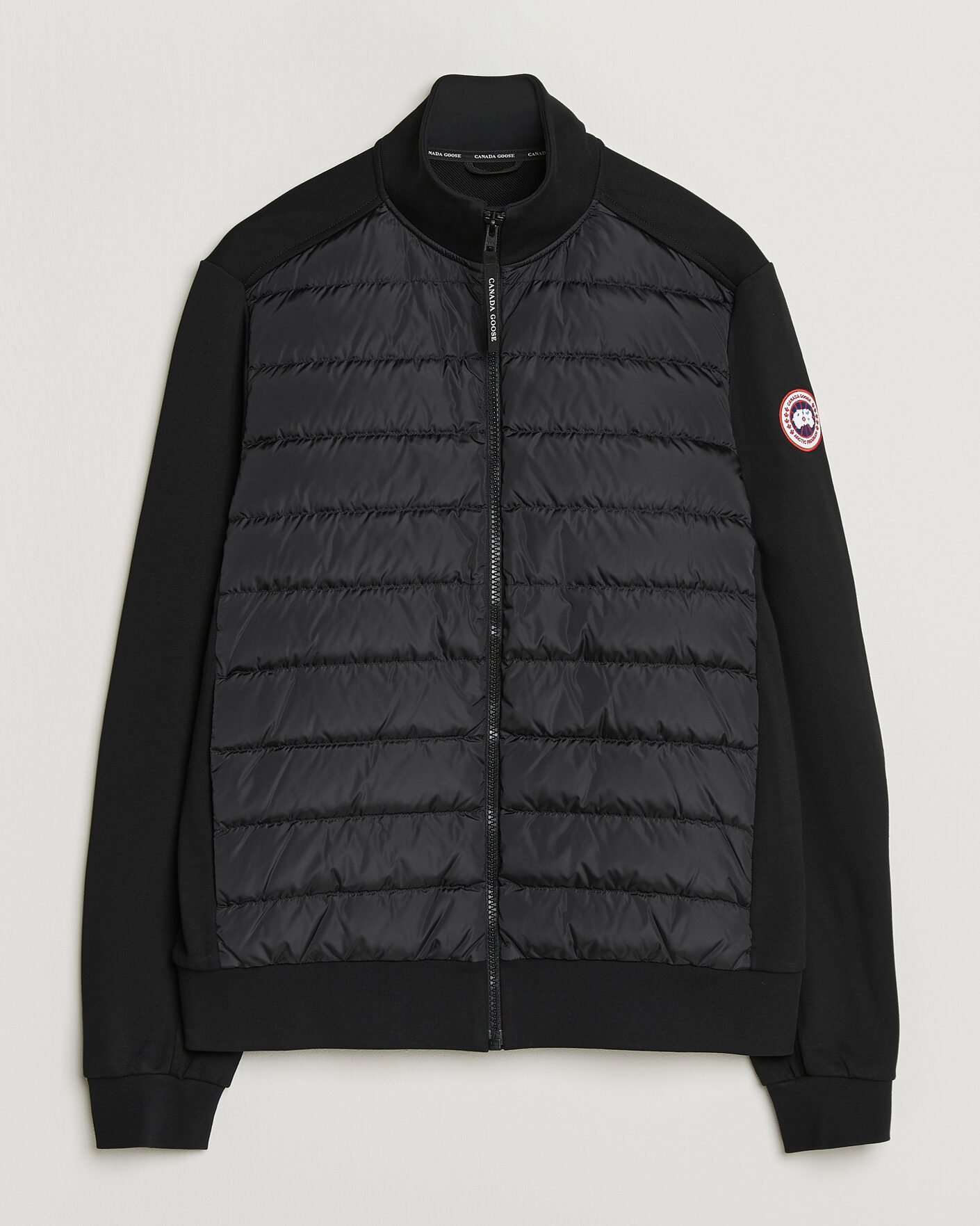 Men | Coats & Jackets | Canada Goose | Hybridge Huron Full Zip Jacket Black