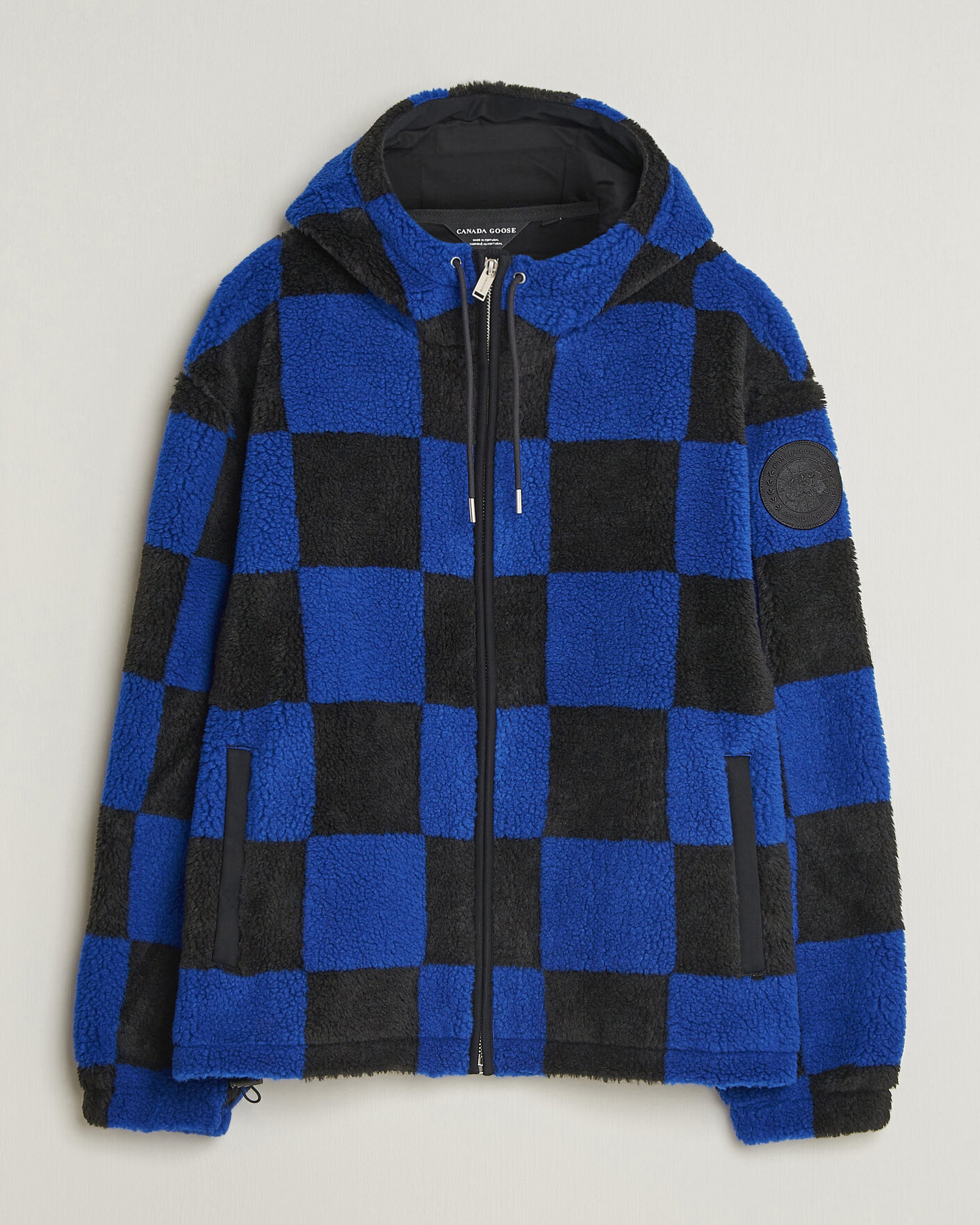 Men | Coats & Jackets | Canada Goose | Harrier Fleece Hoodie Azurite Blue