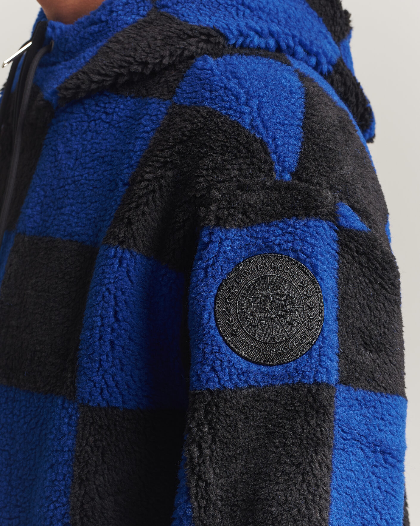 Men | Coats & Jackets | Canada Goose | Harrier Fleece Hoodie Azurite Blue