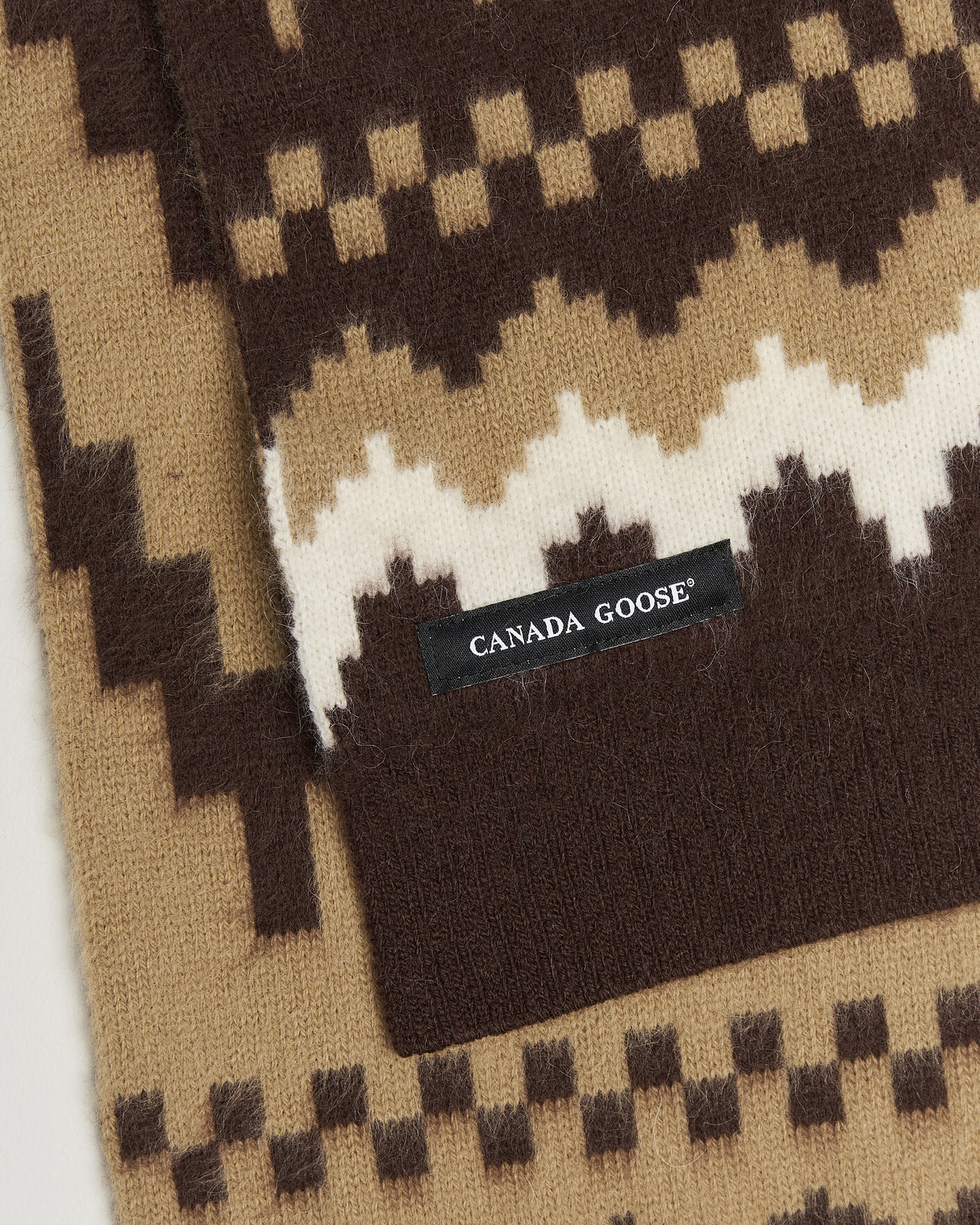 Men | Scarves | Canada Goose | Fair Isle Scarf Glacier Woods