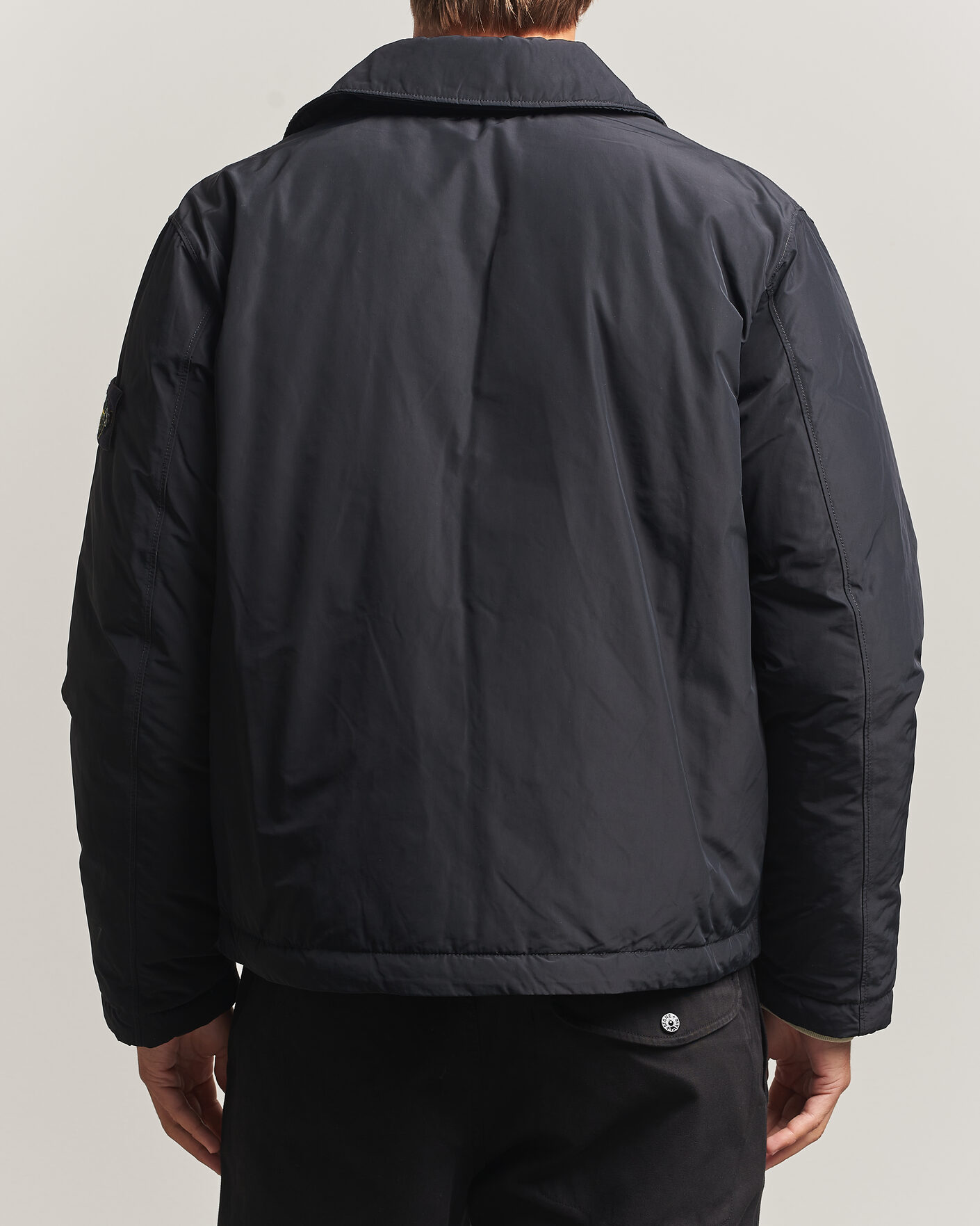Men | Coats & Jackets | Stone Island | Micro Twill Padded Jacket Black
