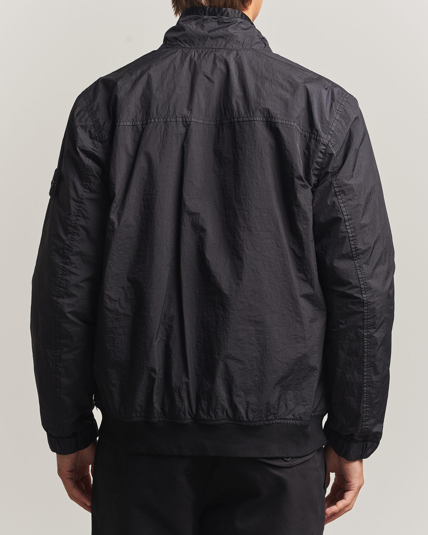 Men | Coats & Jackets | Stone Island | Crinkle Reps Jacket Black