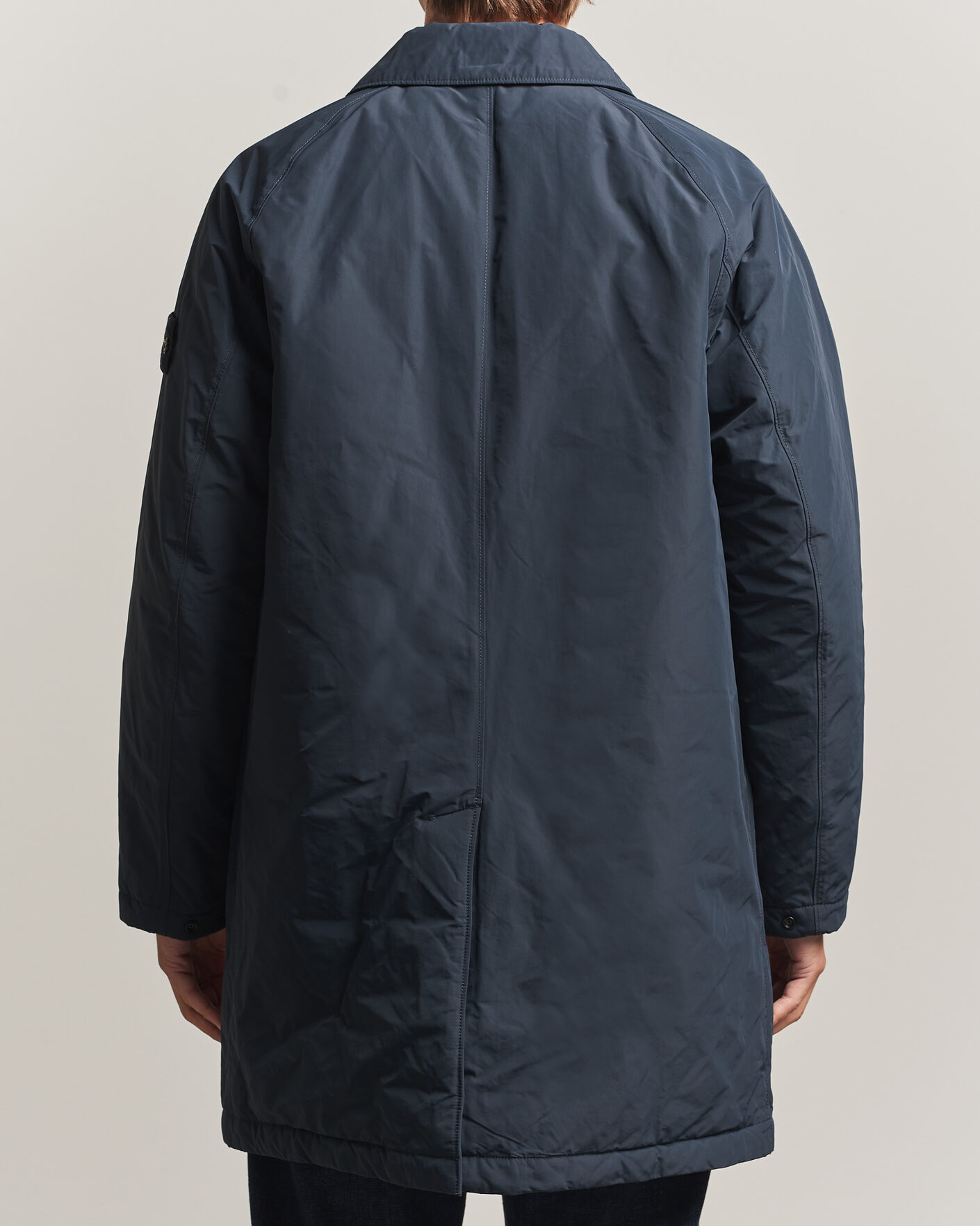Men | Coats & Jackets | Stone Island | Micro Reps Padded Coat Navy Blue