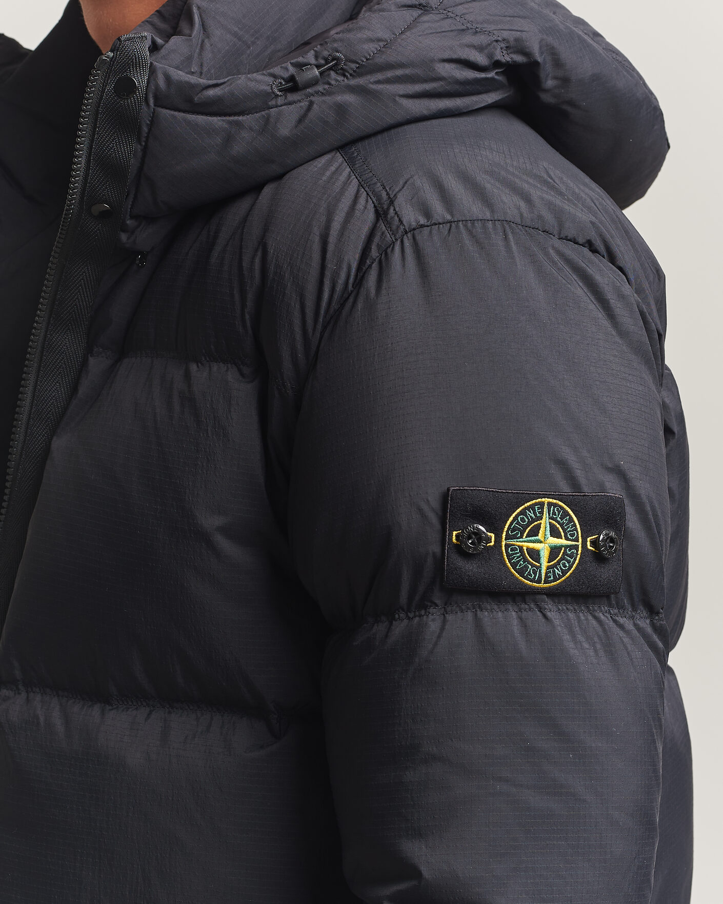 Men | Coats & Jackets | Stone Island | Matt Ripstop Cordura Down Jacket Black