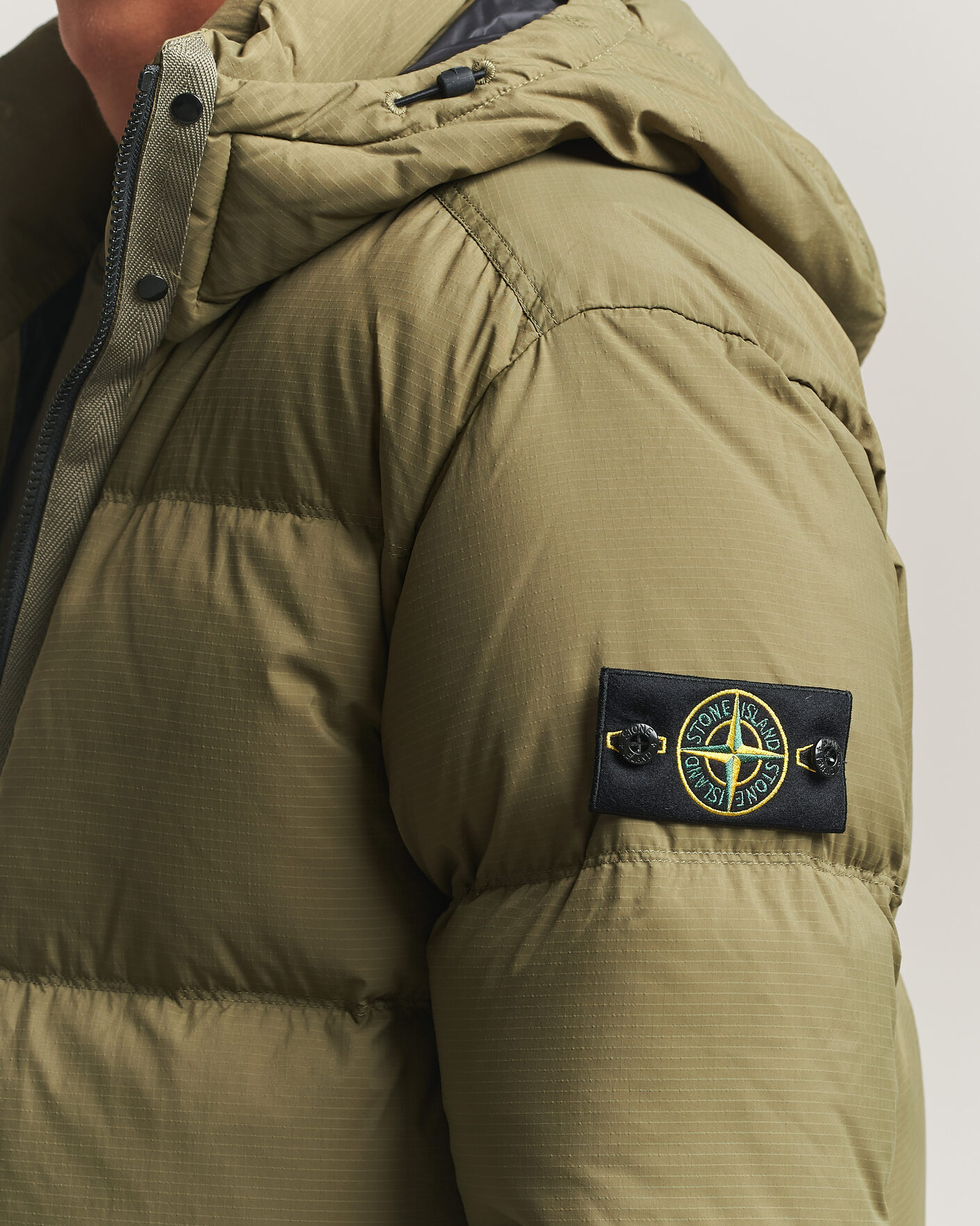 Men | Coats & Jackets | Stone Island | Matt Ripstop Cordura Down Jacket Green