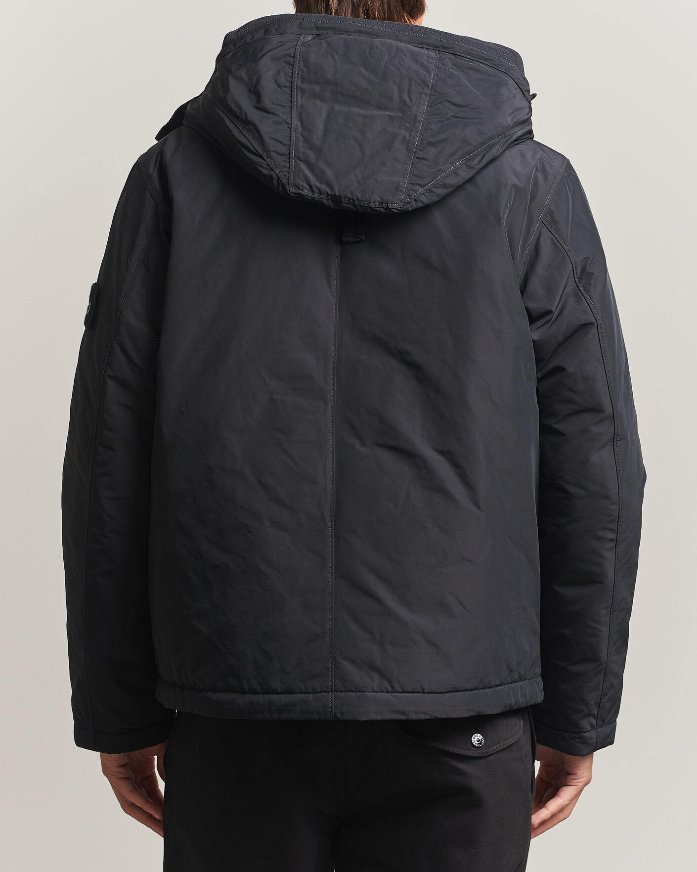Men | Coats & Jackets | Stone Island | Micro Twill Hood Jacket Black