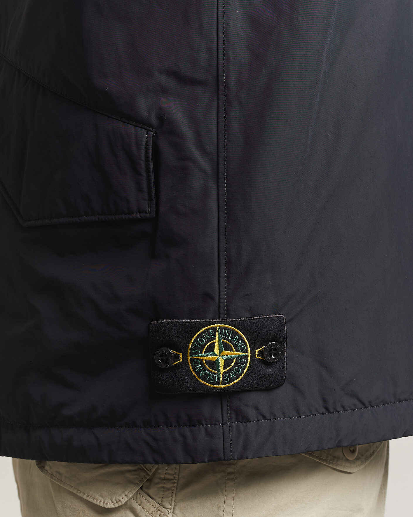 Men | Gilets | Stone Island | Micro Twill Padded Vest Black