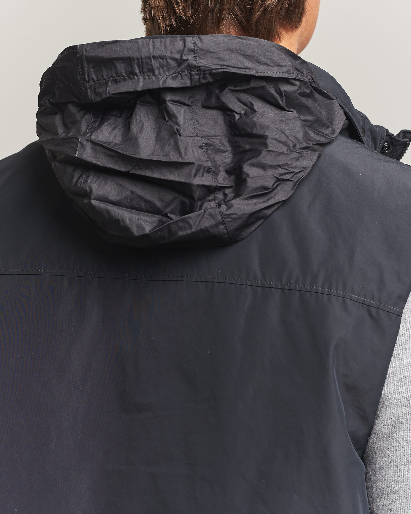 Men | Gilets | Stone Island | Micro Twill Padded Vest Black