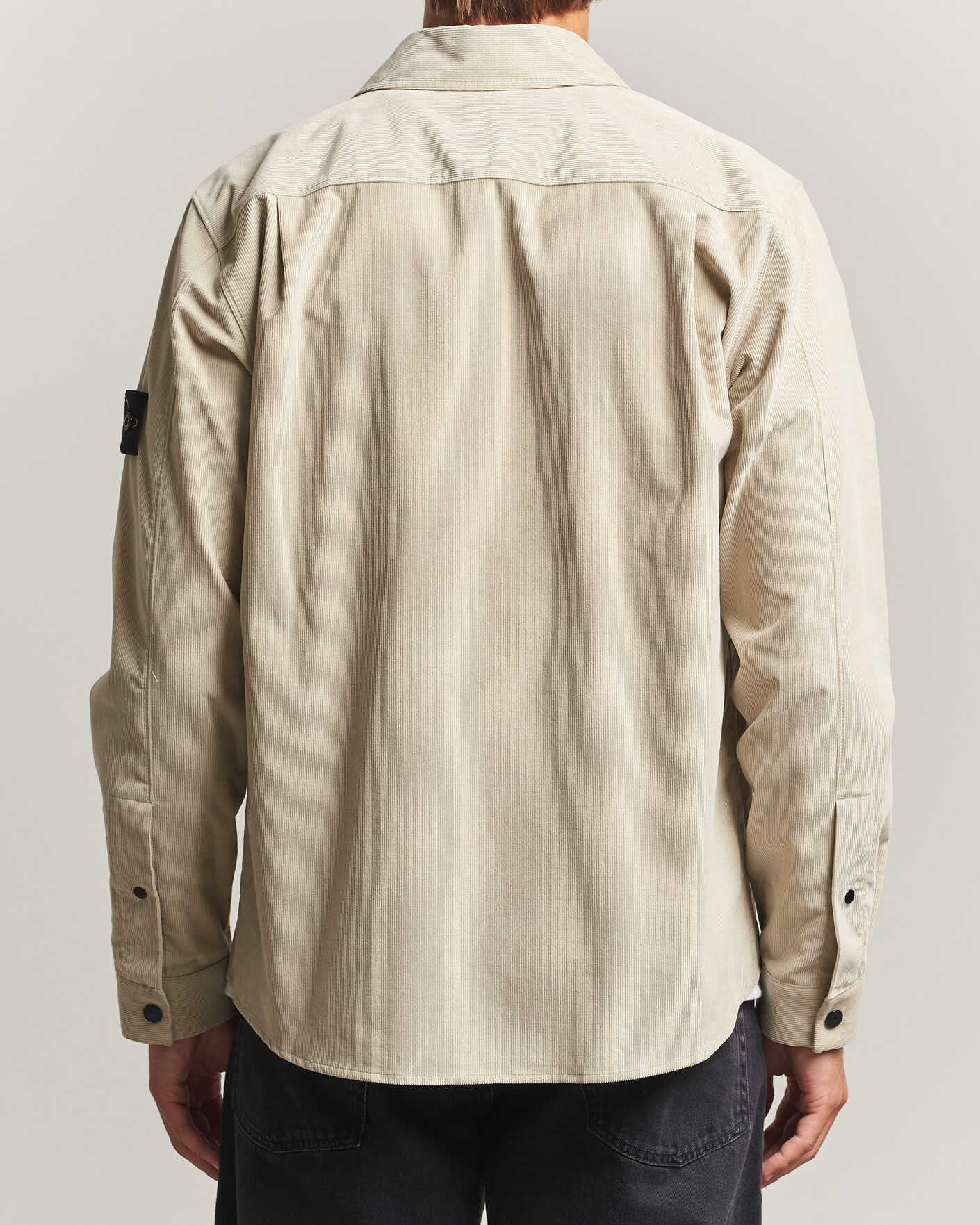 Men | Shirts | Stone Island | Micro Cord Overshirt Sand
