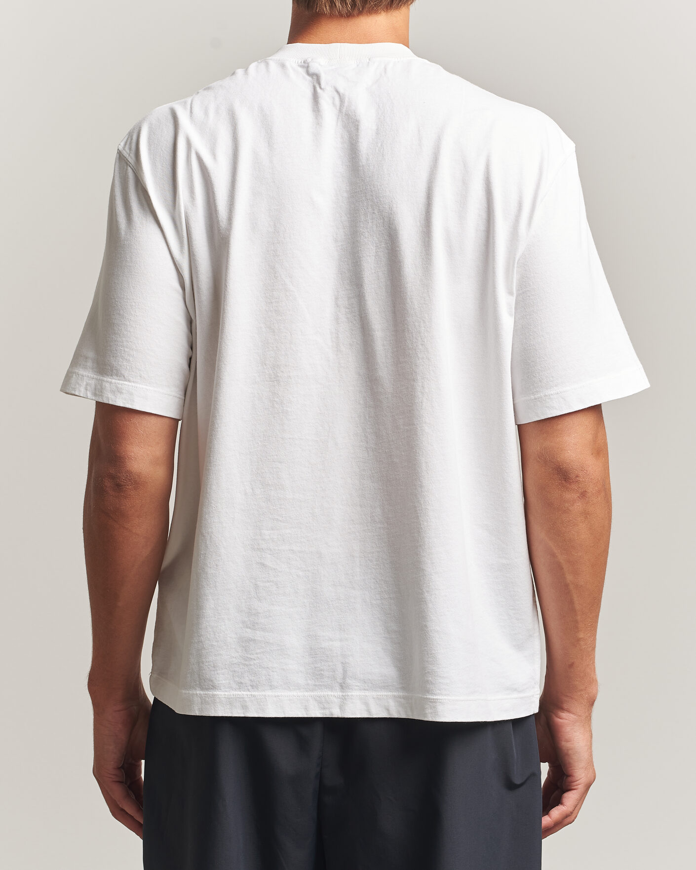 Men | T-Shirts | Stone Island | Combed Organic Cotton T-Shirt White