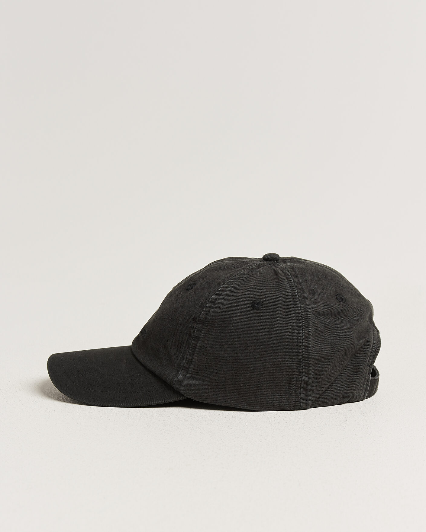Men | Hats & Caps | Stone Island | Brushed Cotton Gabardine Cap Black