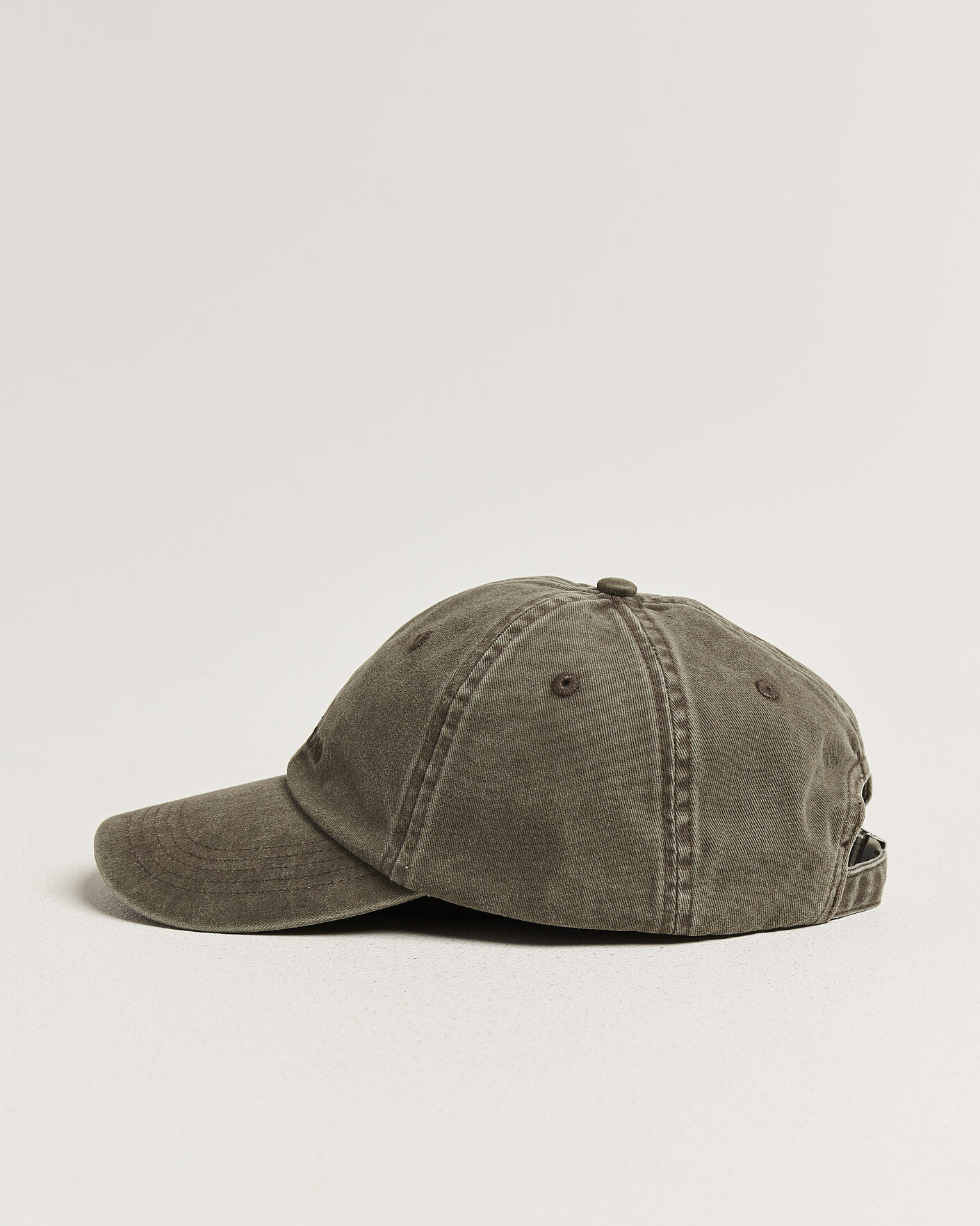 Men | Hats & Caps | Stone Island | Brushed Cotton Gabardine Cap Military Green