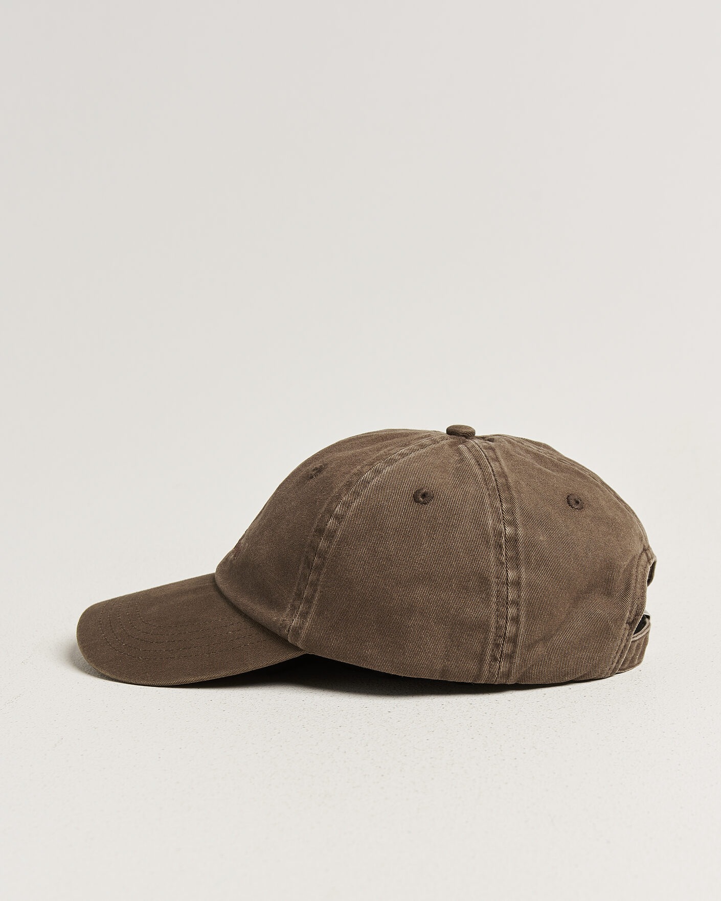 Men | Hats & Caps | Stone Island | Brushed Cotton Gabardine Cap Umber