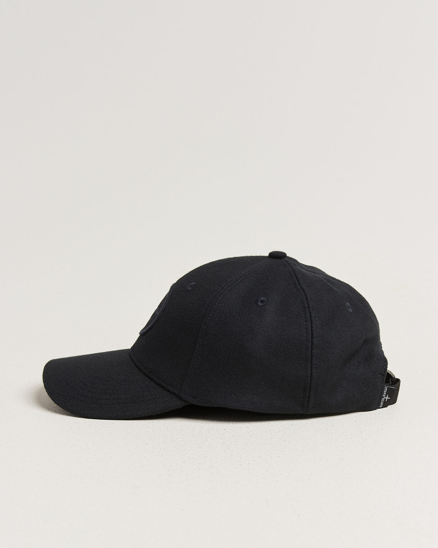 Men | Hats & Caps | Stone Island | Wool/Nylon Flannel Cap Navy Blue