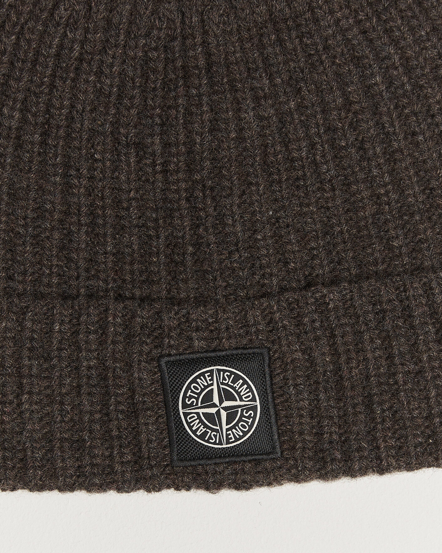 Men | Beanies | Stone Island | Geelong Wool Hat Melange Lead