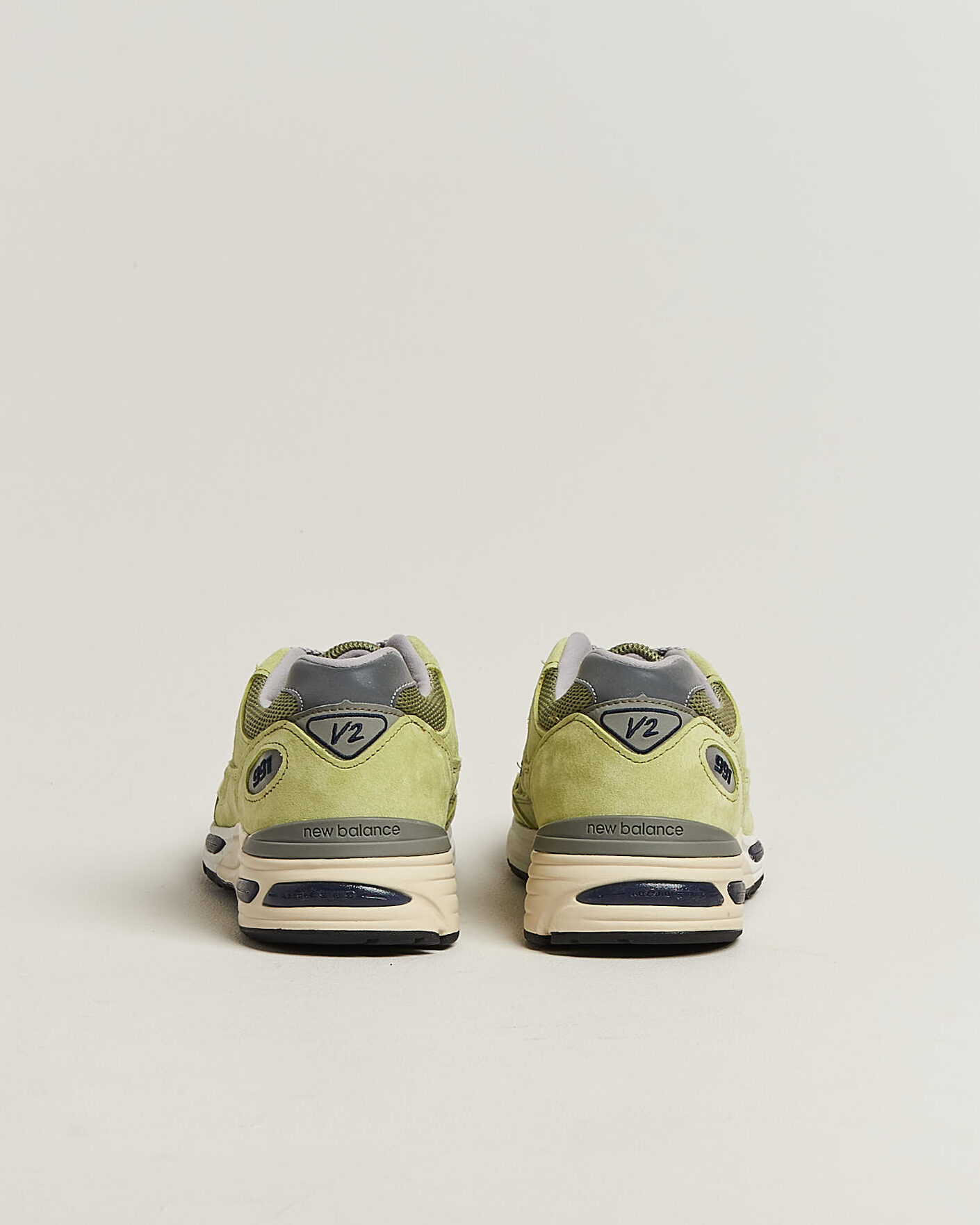Men | Sneakers | New Balance Made In US & UK | New Balance Made in Made in UK 991v2 Green Banana