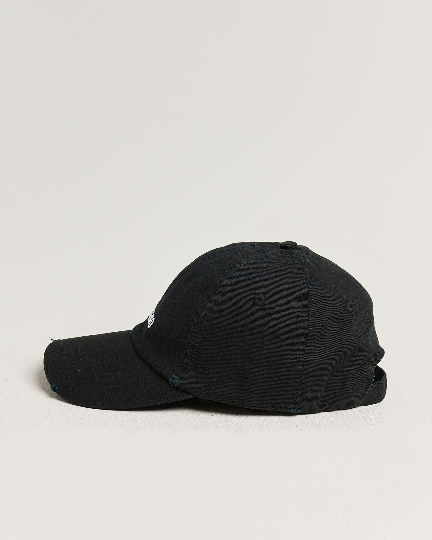 Men | Hats & Caps | Axel Arigato | AA Logo Cap Washed Black
