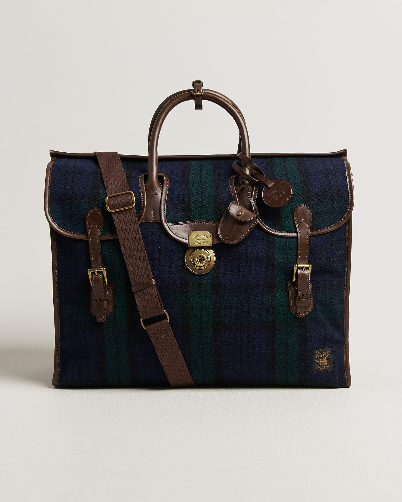 Men | Bags | Polo Ralph Lauren | Weekender Luggage Bag Blue/Green Multi