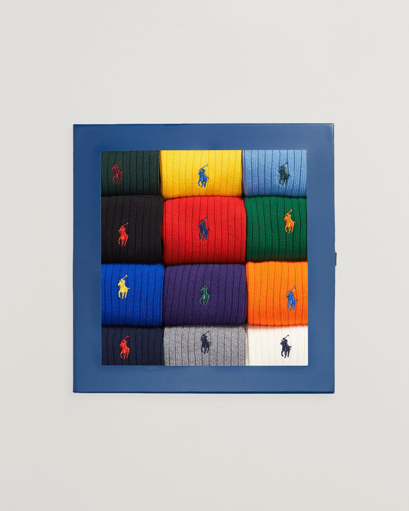 Men | Underwear & Socks | Polo Ralph Lauren | Polo Ralph Lauren12-Pack Ribbed Cotton Sock Gift BoxMulti