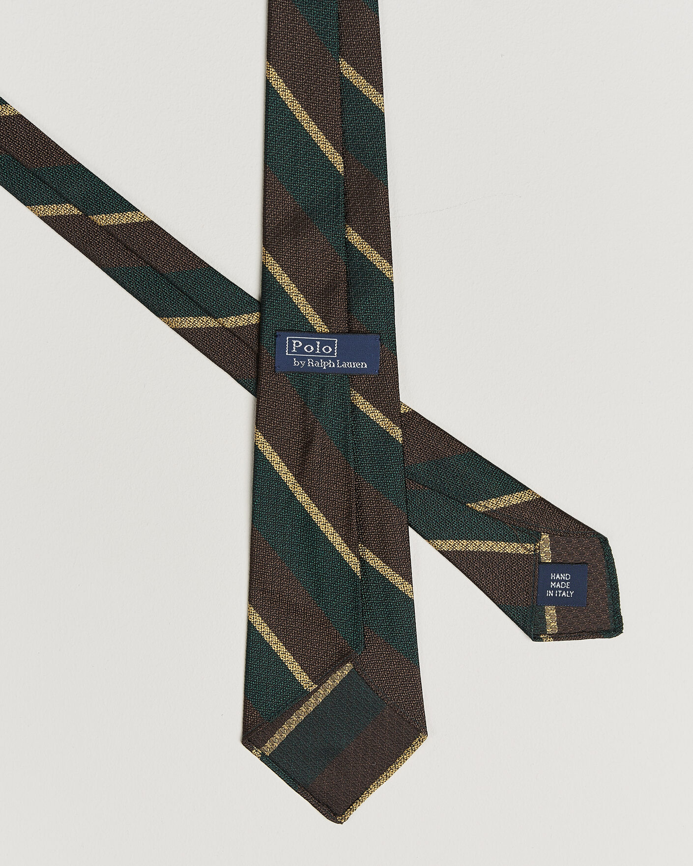 Men | Ties | Polo Ralph Lauren | Striped Vintage Tie Brown/Green