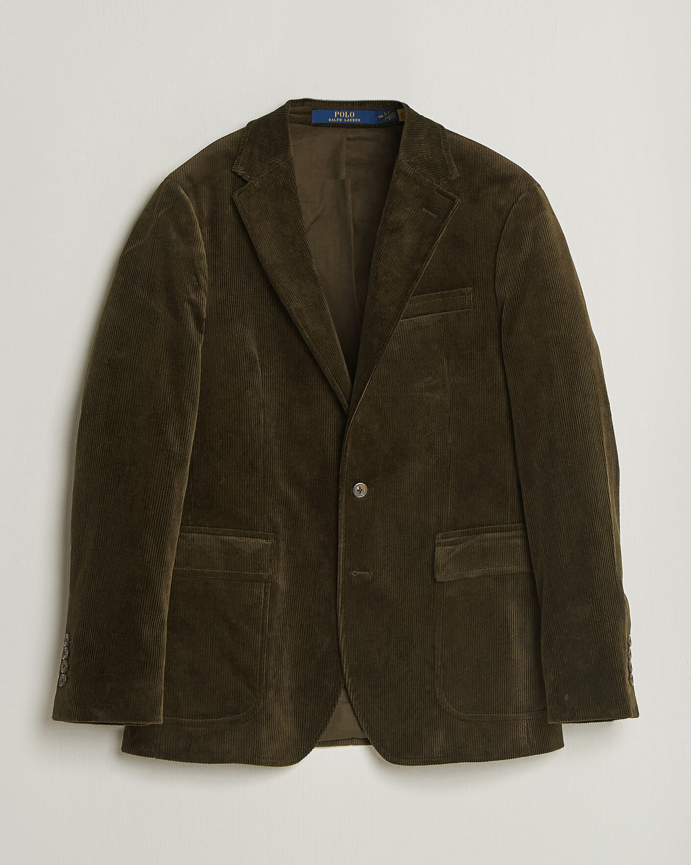Men | Blazers | Polo Ralph Lauren | Single Breasted Corduroy Sportcoat Fall Olive