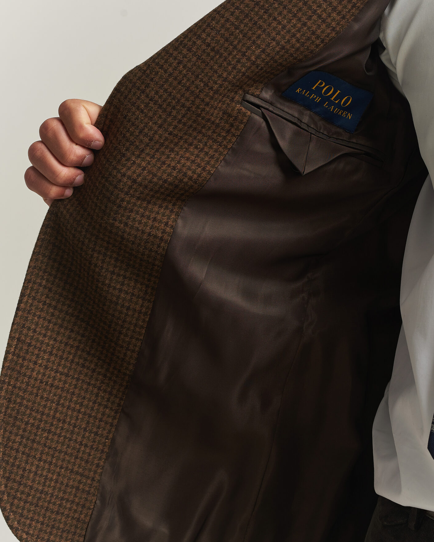 Men | Blazers | Polo Ralph Lauren | Guncheck Woven Sportcoat Brown/Olive